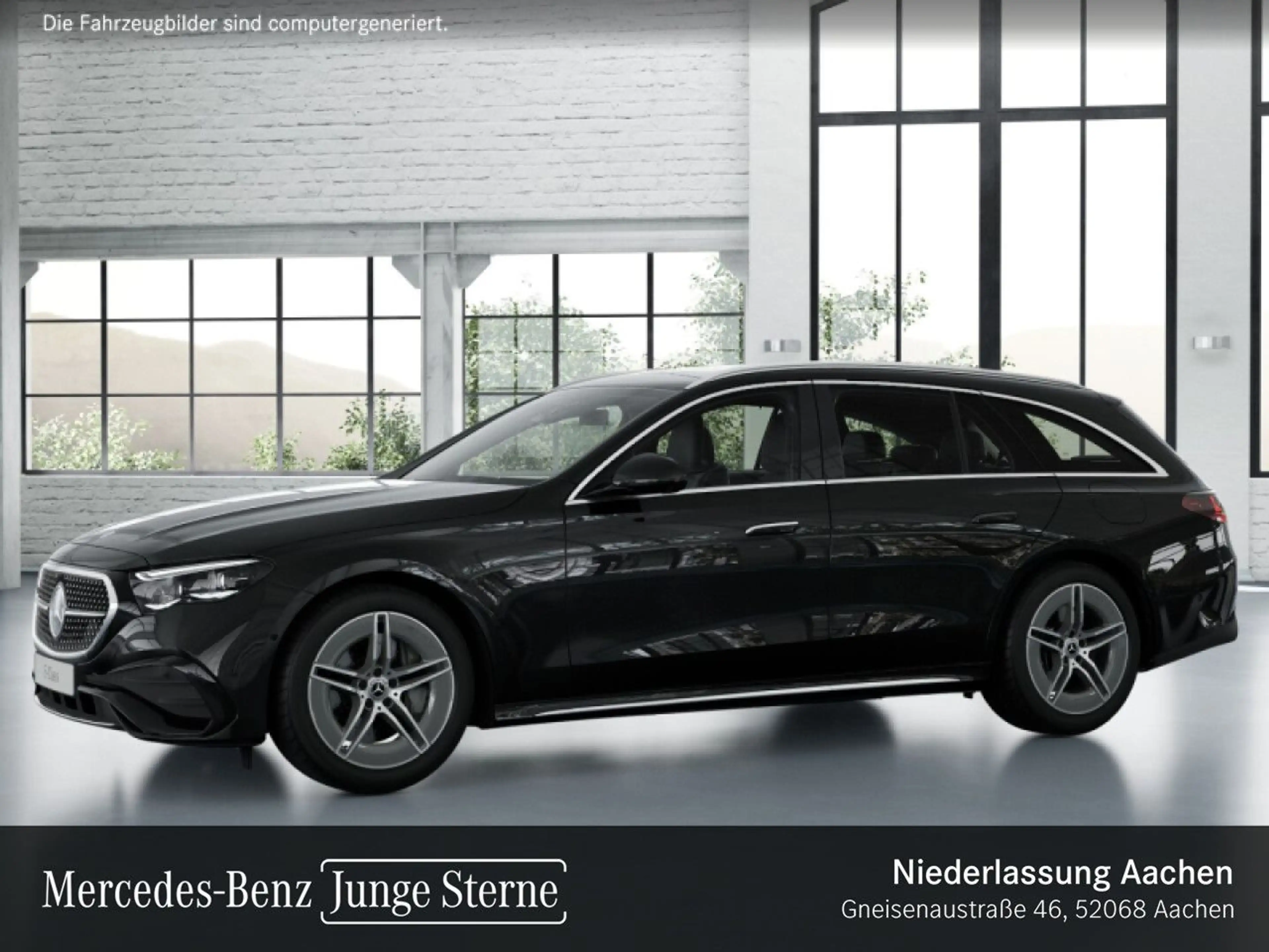 Mercedes-Benz E 300 de T 4M AMG Fahrass 360° Pano Burmester AHK — photo 3