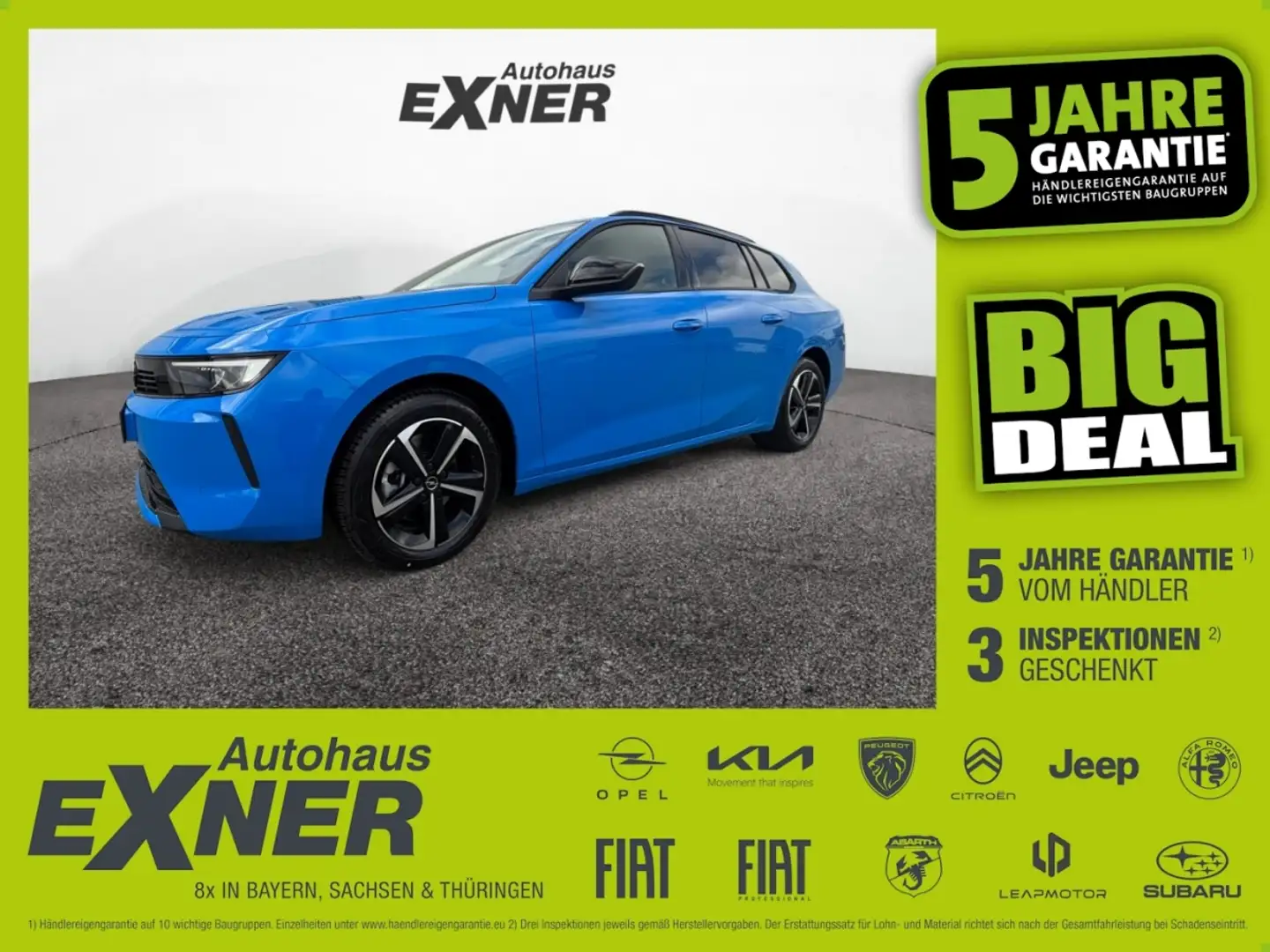 Opel Astra L Sportstourer 1.2 Turbo EDITION *AHK*LED Blau - 1