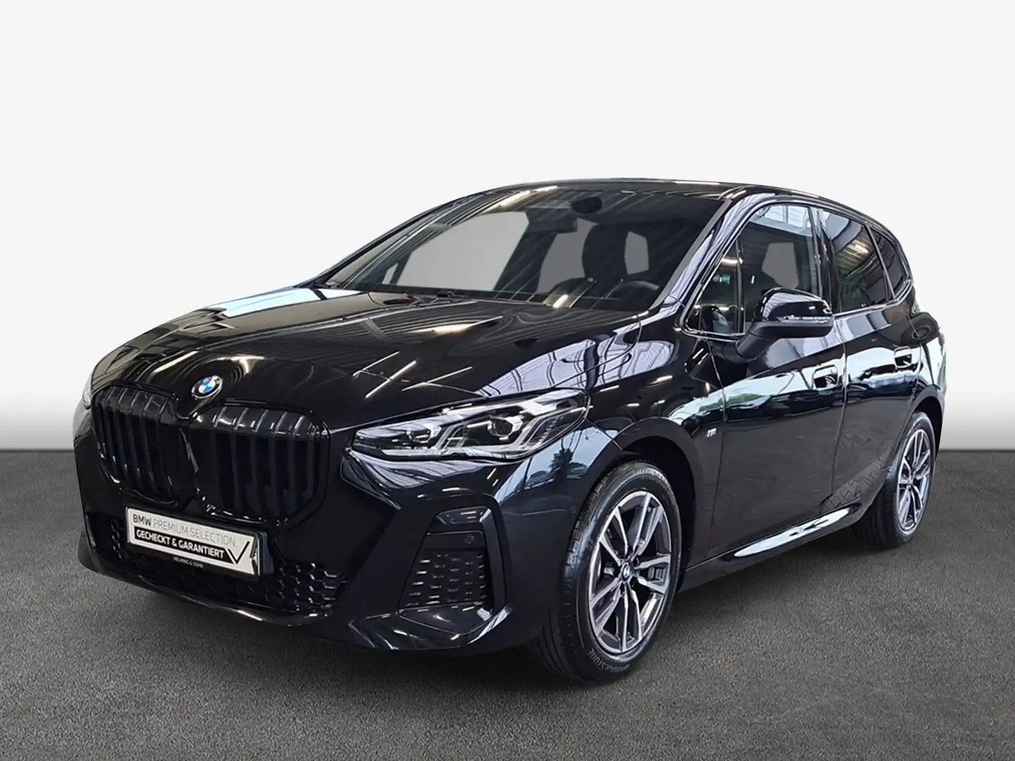 BMW 218 d Active Tourer M-Sport DAB LED AHK Lenkradhz. uvm Schwarz - 1
