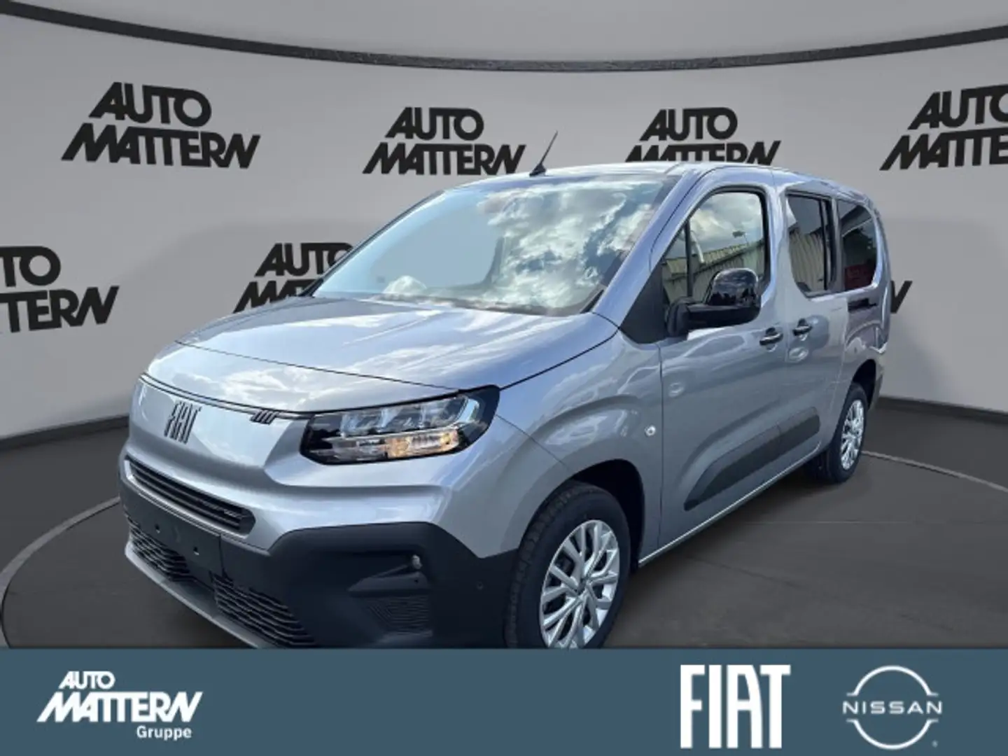 Fiat Doblo L2 Kombi N1 131PS AT8 Zilver - 1