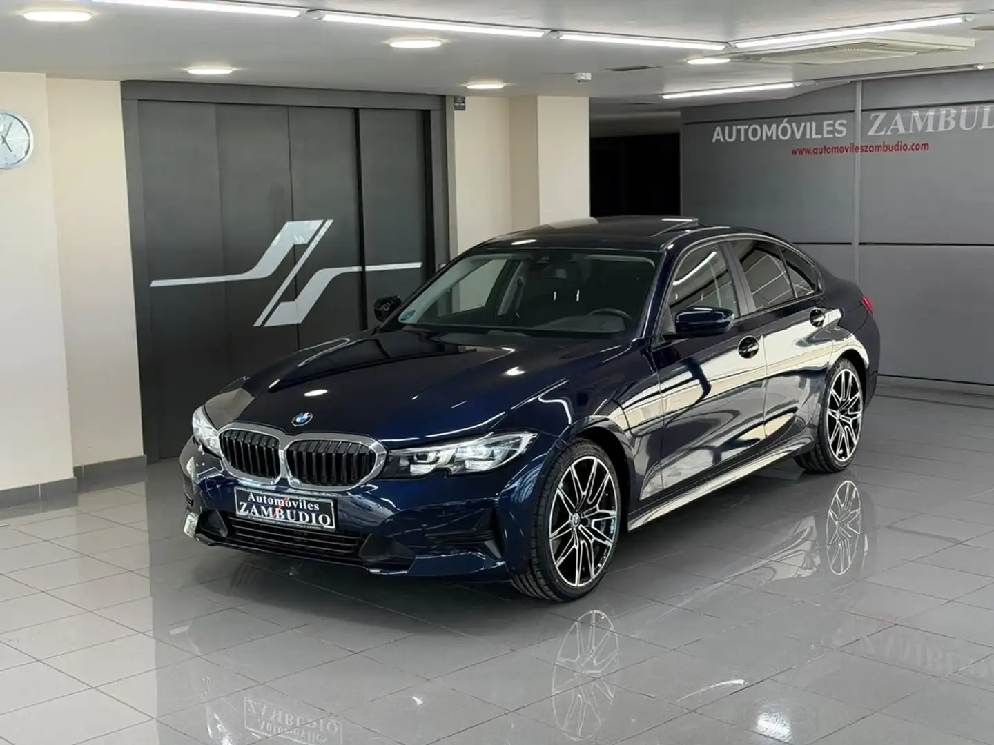 BMW 318 318d Auto. Azul - 2