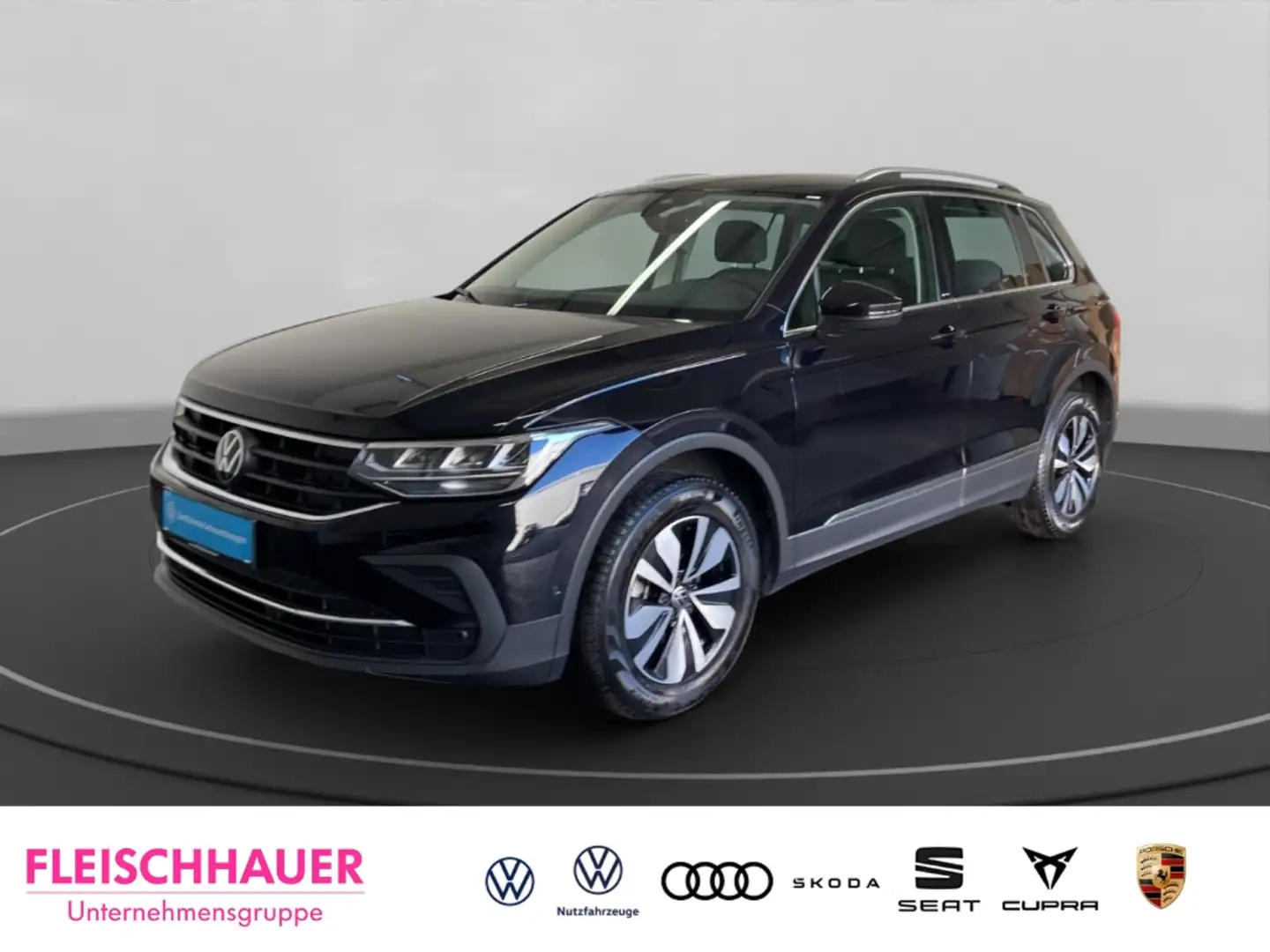 Volkswagen Tiguan Move 1.5 TSI Start-Stopp AHK-klappbar Navi LED ACC Noir - 1