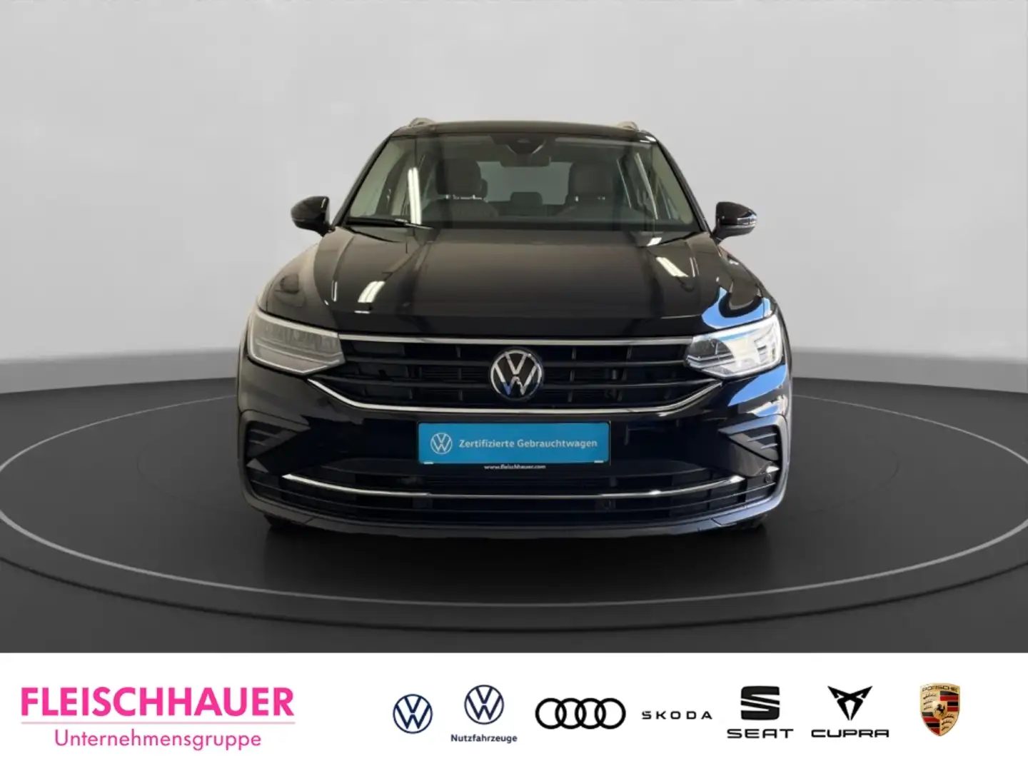Volkswagen Tiguan Move 1.5 TSI Start-Stopp AHK-klappbar Navi LED ACC Noir - 2