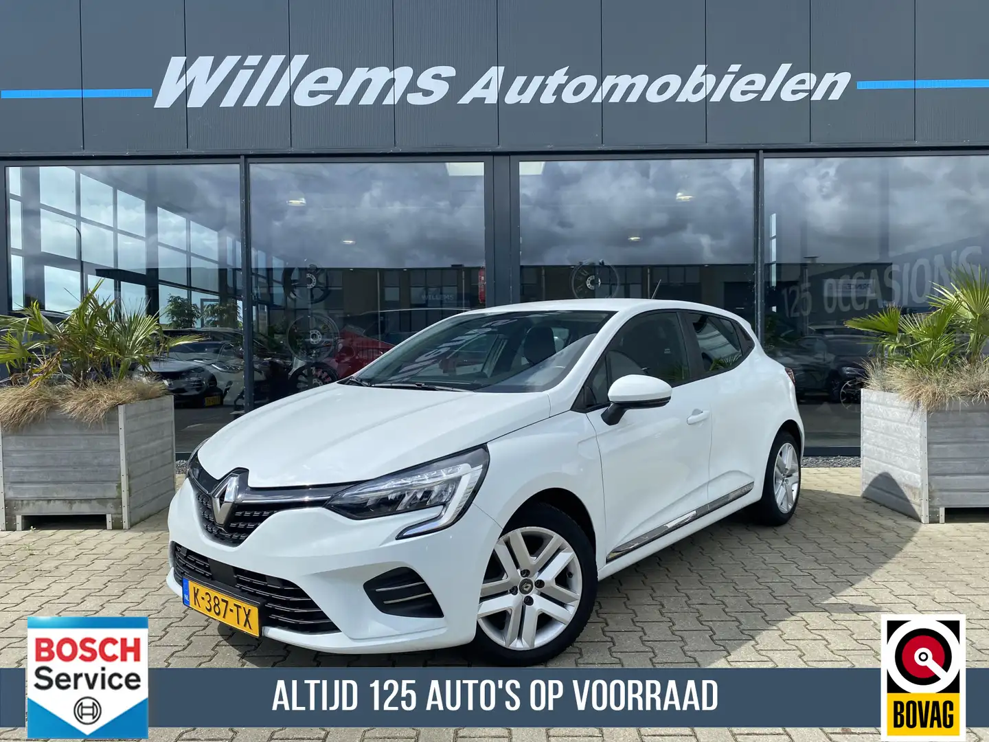 Renault Clio 1.0 TCe Business Zen Navigatie, App Connect , Clim Blanc - 1