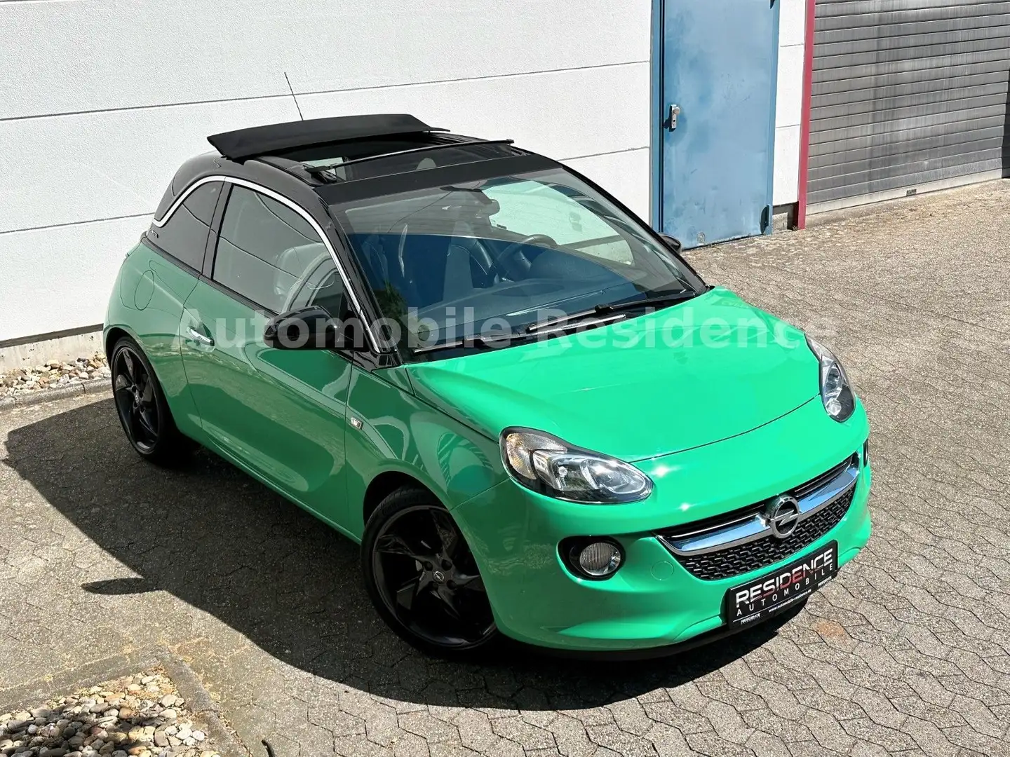 Opel Adam Open Air 1.4*Leder*MFL*PDC*SHZ*LKH*ALU*TEMP Green - 1