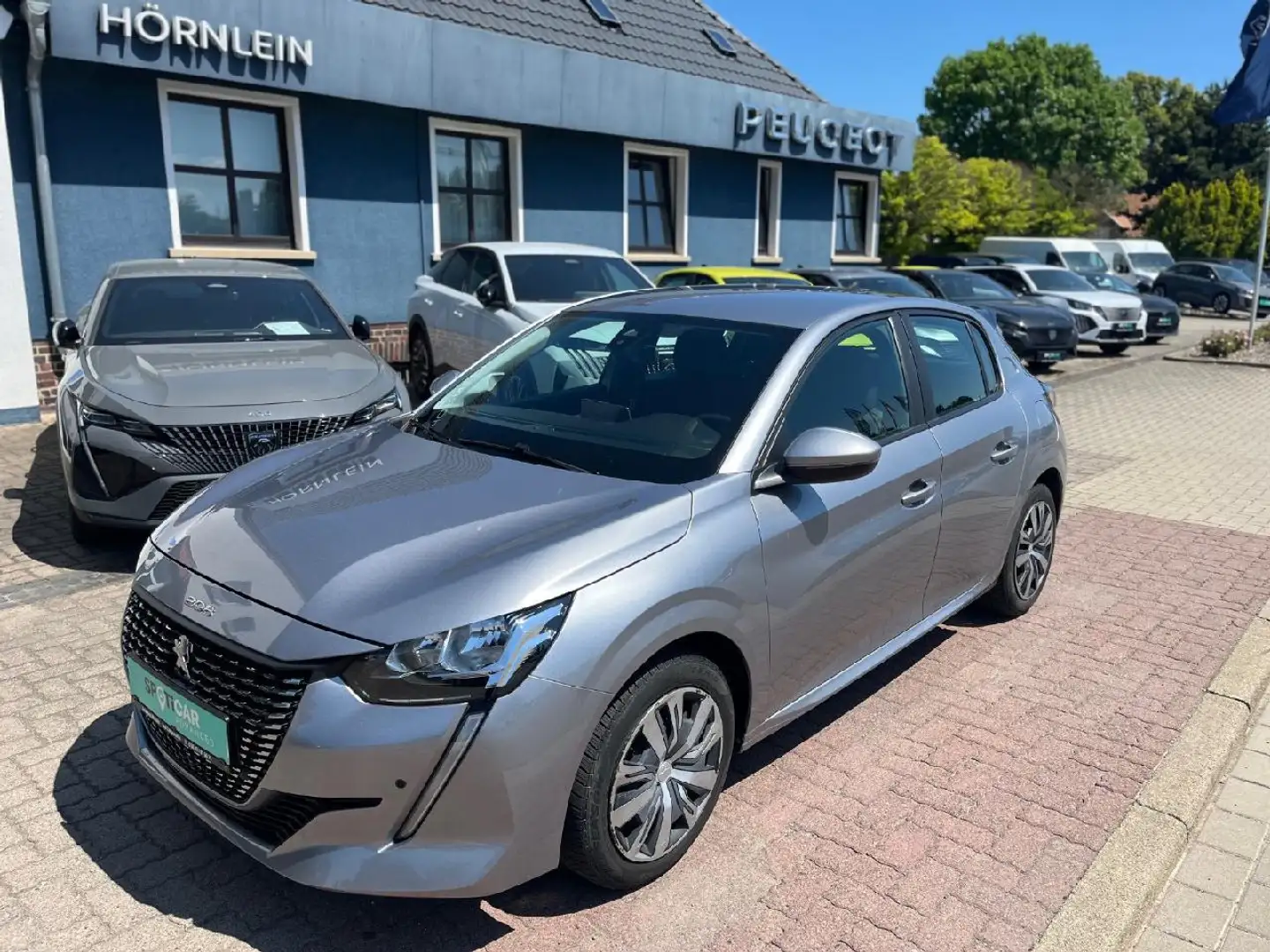 Peugeot 208 208 Active 100 EAT8 + SHZ + PDC vo & hi Silber - 1