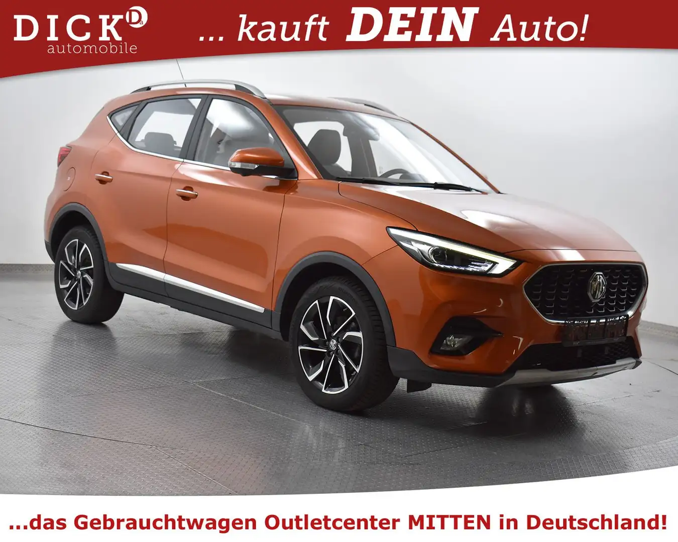 MG ZS 1.5 Luxury NAVI+LEDER+LED+SHZ+MFL+DAB+360° Orange - 1