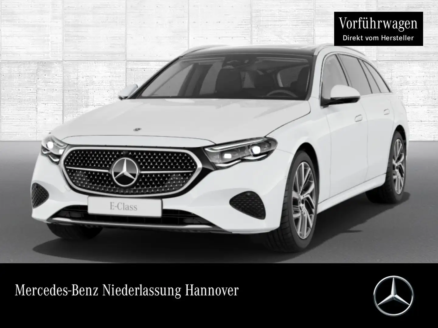 Mercedes-Benz E 300 e T Avantgarde 360° Pano Burmester Distr. 9G Weiß - 1