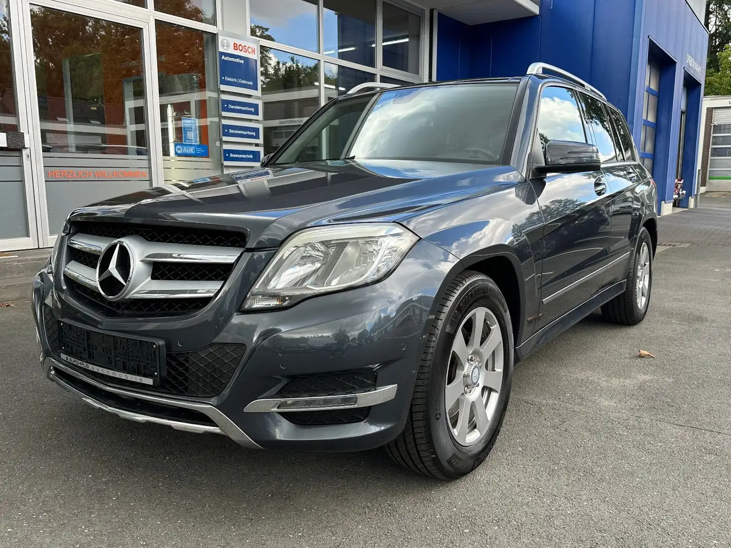 Mercedes-Benz GLK 200 CDI/AUTOM/PANO/2HD/SHZ/PARKASSYST Gris - 1