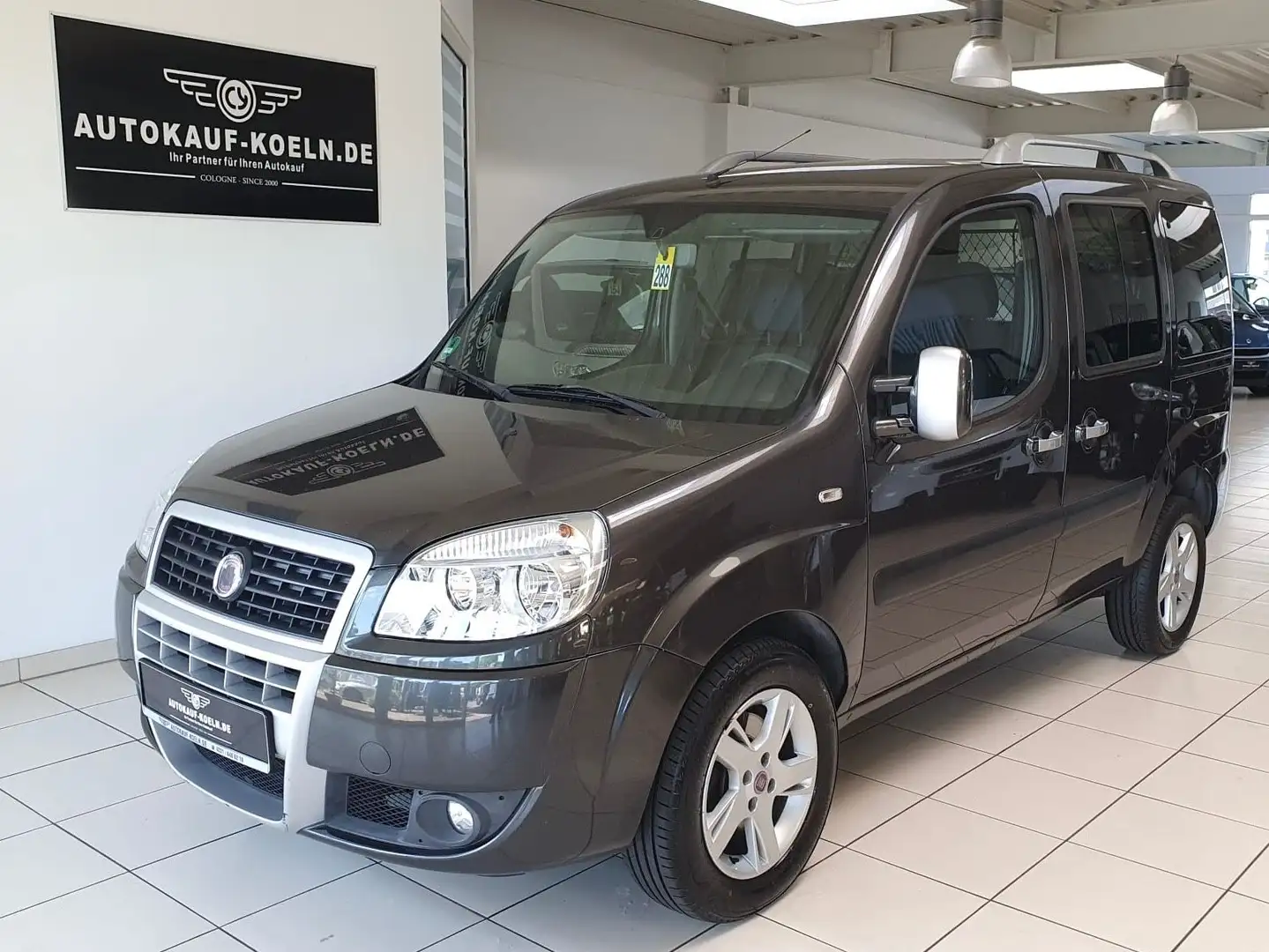 Fiat Doblo 1,4 8V Malibu/Klima/Alus Schwarz - 2