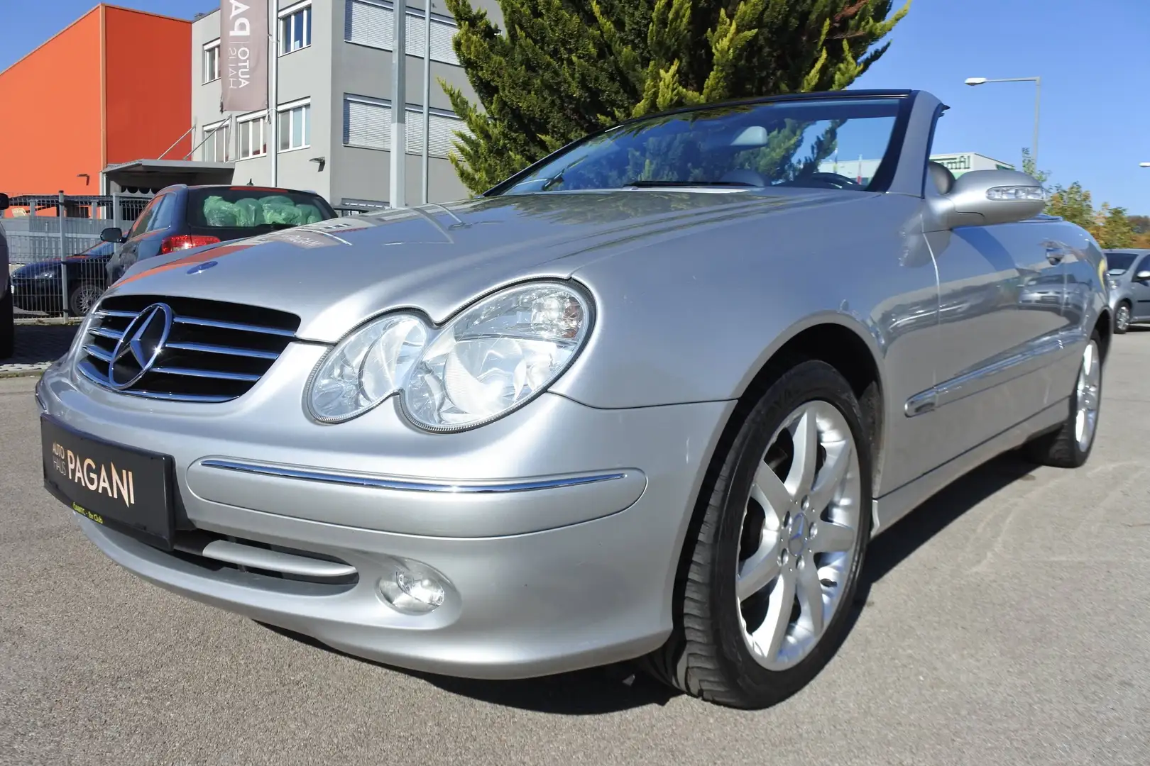 Mercedes-Benz CLK 200 CLK 200 Komp. Cabrio Avantg. Sport Silber - 1