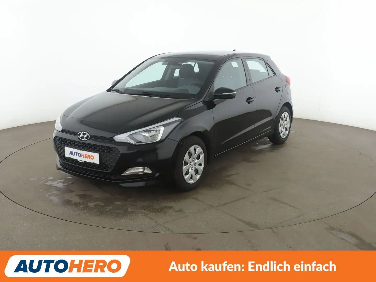 Hyundai i20 1.2 Go*KLIMA*1.HAND*GARANTIE* Noir - 1