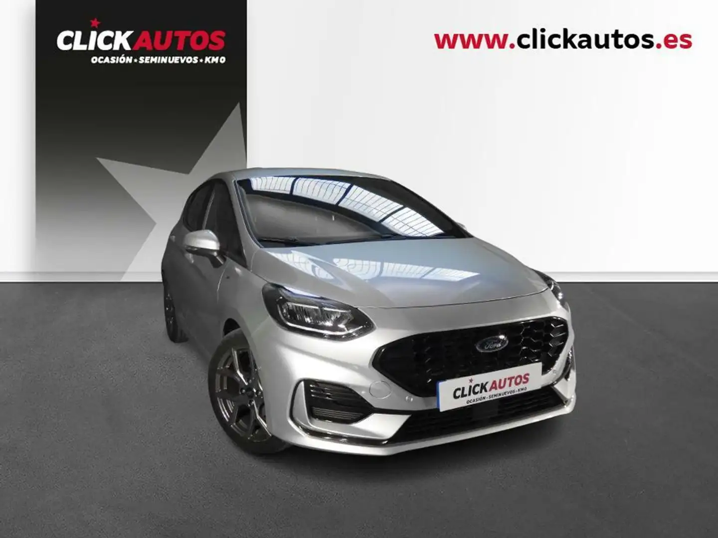 Ford Fiesta 1.0 Ecoboost 125CV MHEV STLine Argent - 2