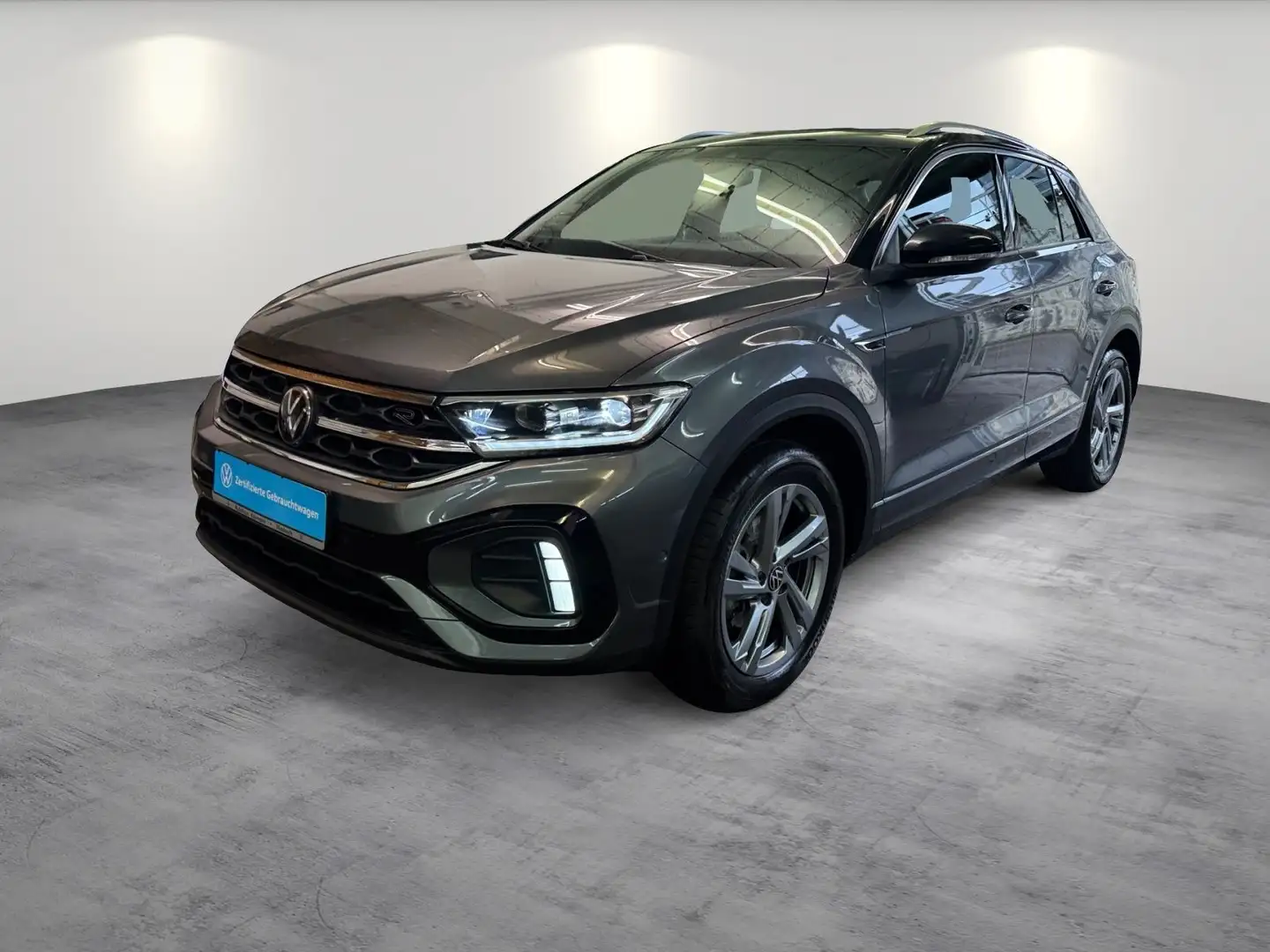 Volkswagen T-Roc R-Line 1.5TSI PANO KAM STDHZ CARPLAY Grau - 2