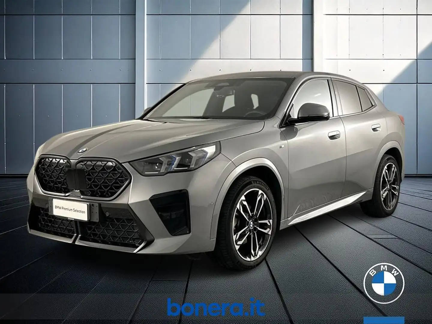 BMW X2 sdrive 18d MSport auto Gris - 1