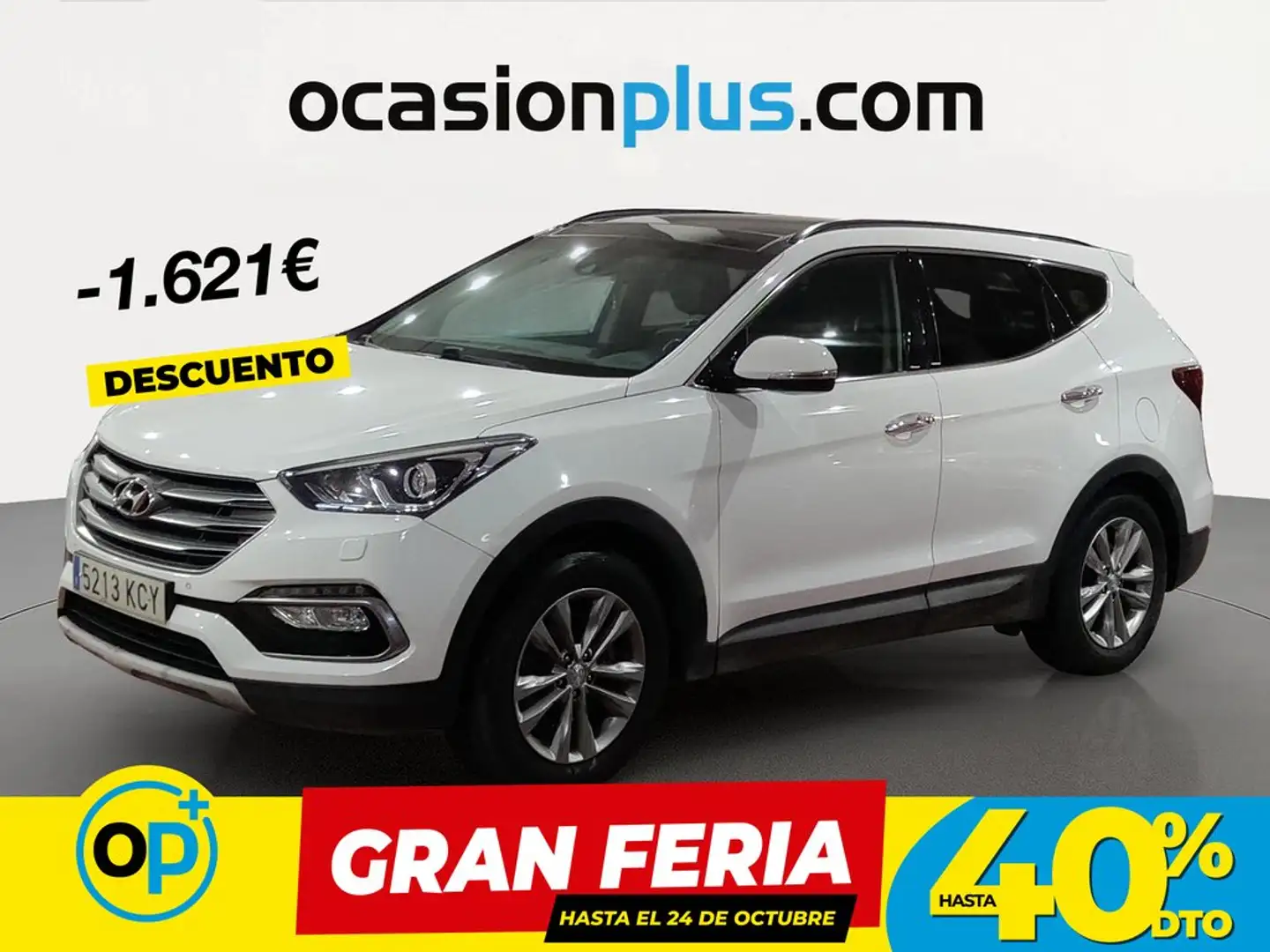 Hyundai SANTA FE 2.2CRDi 4x2 Tecno 7s Blanco - 1