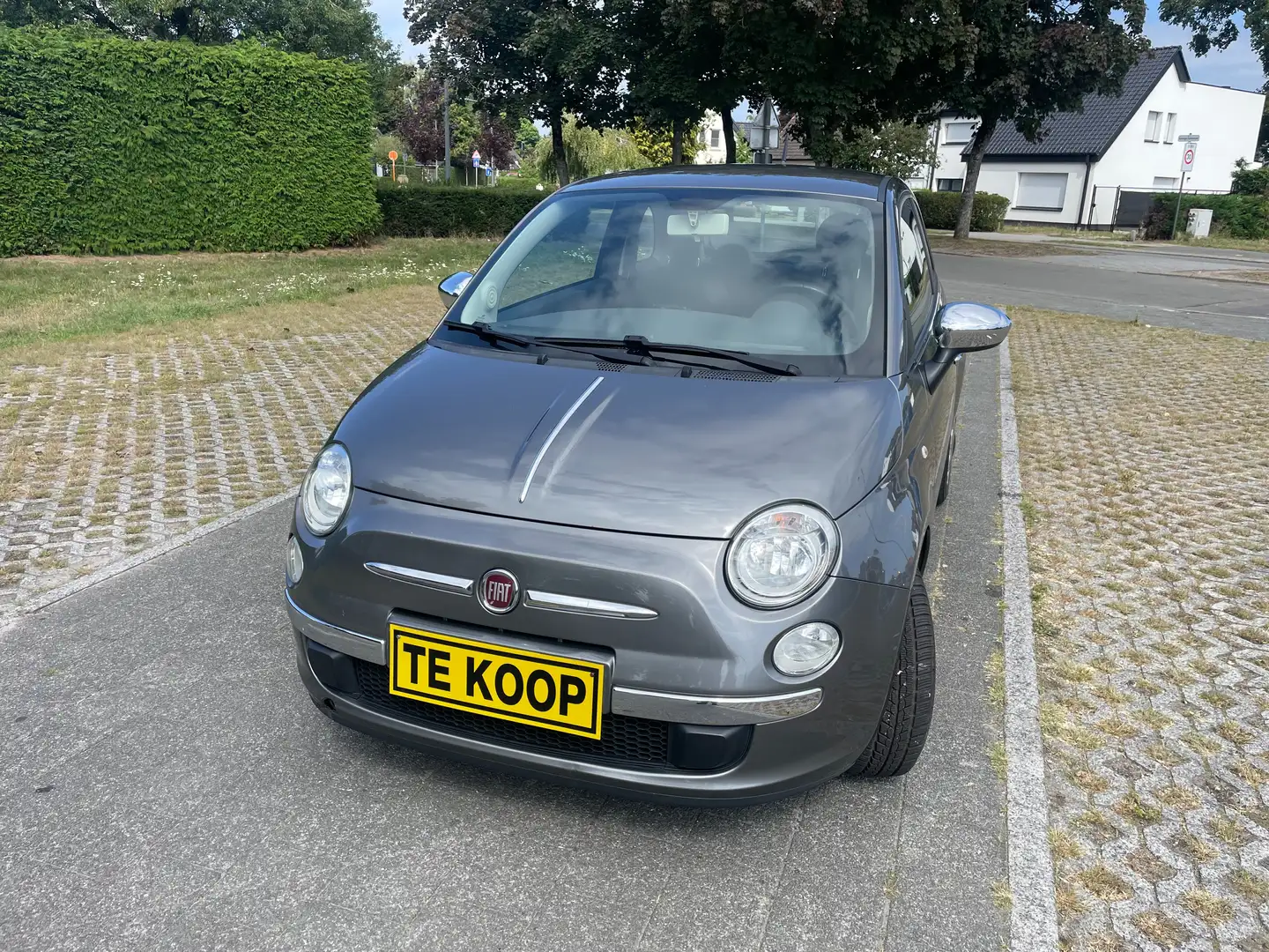 Fiat 500 500 1.2 Cult Grijs - 1