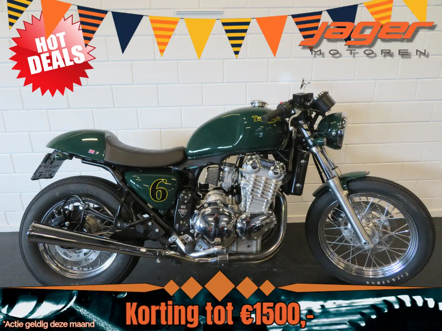 Triumph Thunderbird Sport 900 NIEUWSTAAT!! Zielony - 1