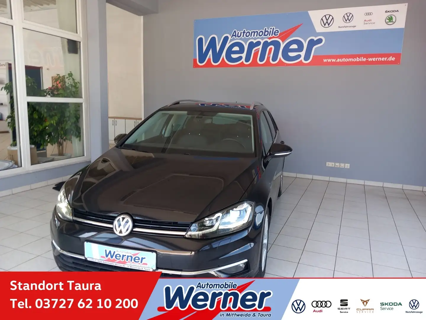 Volkswagen Golf Variant Highline Va 2.0 HL DT110 TDID7F Schwarz - 1