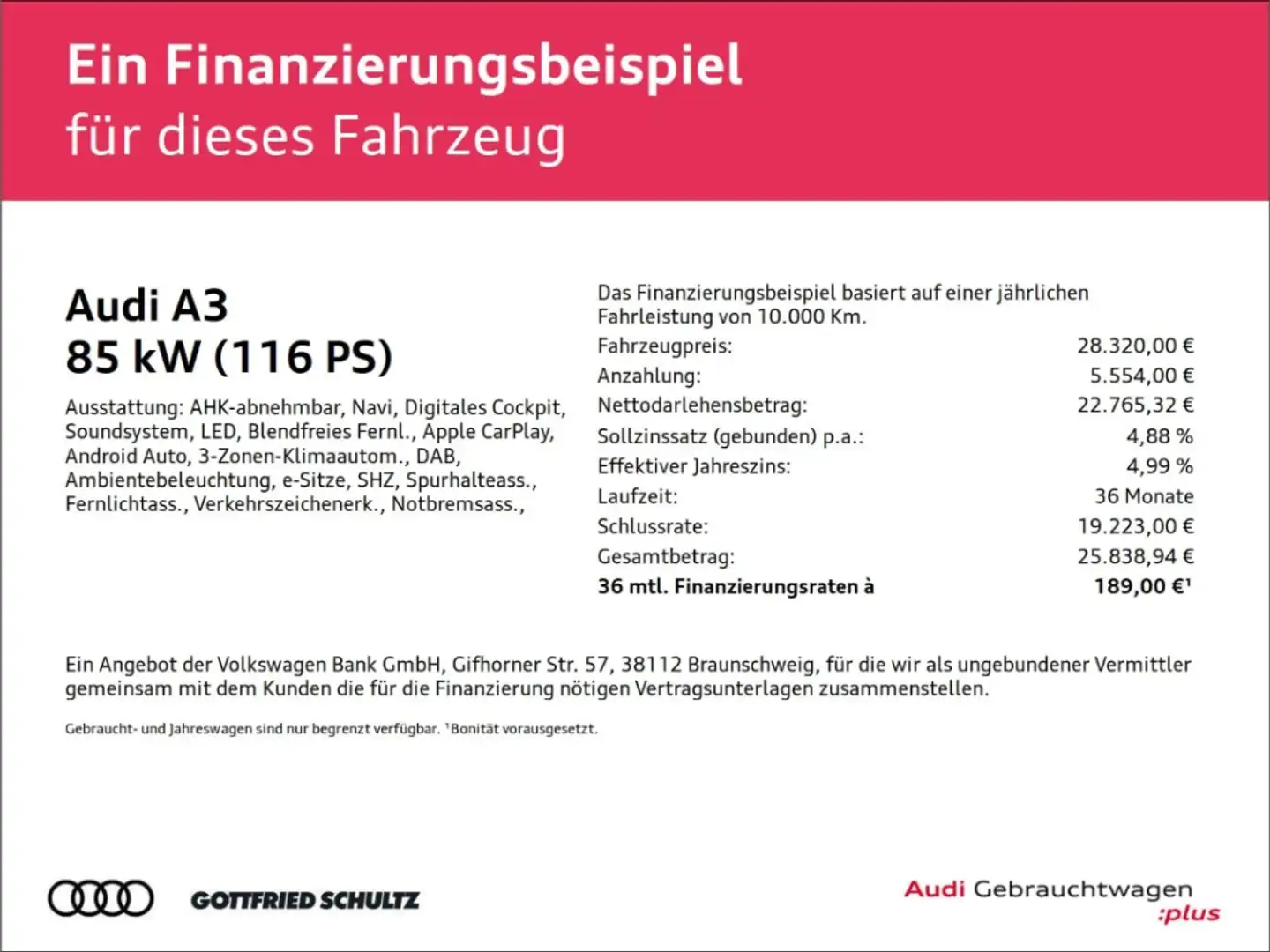 Audi A3 Sportback advanced Gris - 2