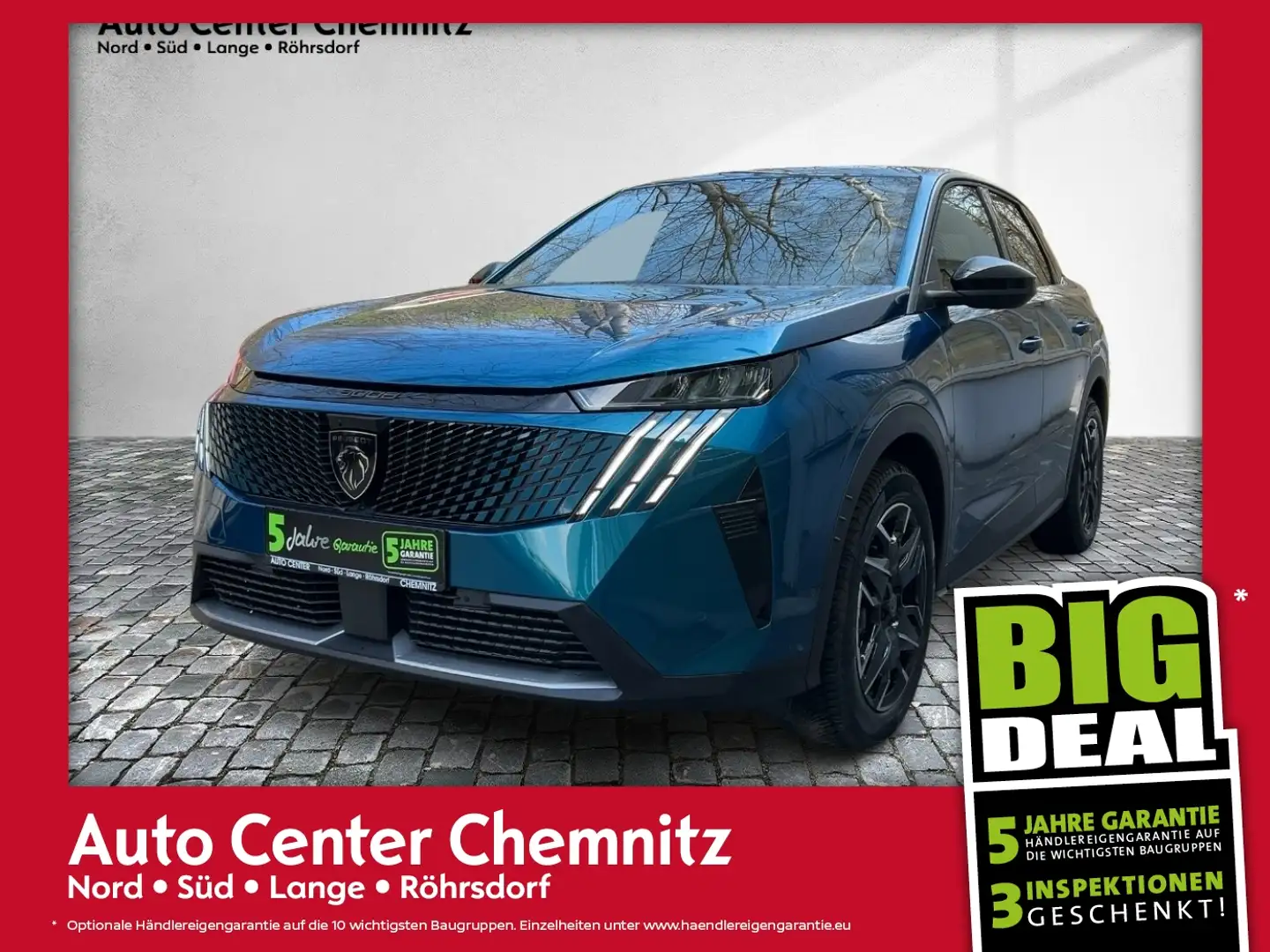 Peugeot 3008 Navi Kamera LED Blau - 1