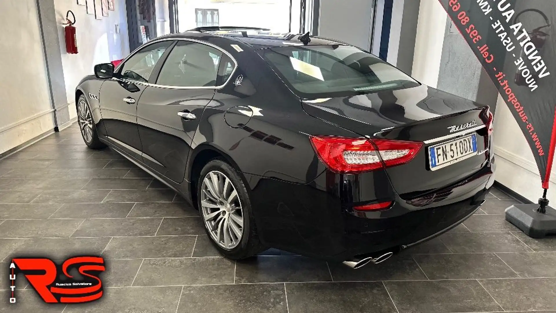 Maserati Quattroporte V6 Diesel 275 CV Gransport IVA ESPOSTA IMPECCABILE Nero - 2