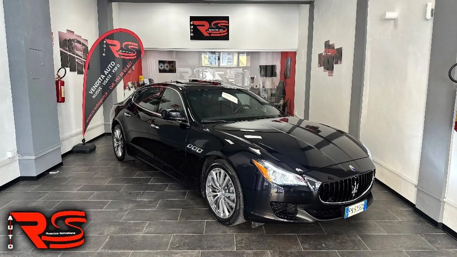 Maserati Quattroporte V6 Diesel 275 CV Gransport IVA ESPOSTA IMPECCABILE Nero - 1