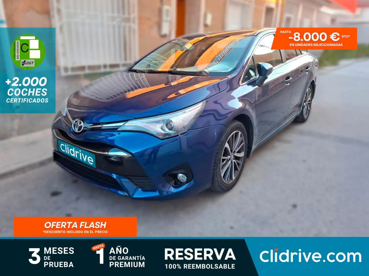Toyota Avensis TS 150D Advance Azul - 1