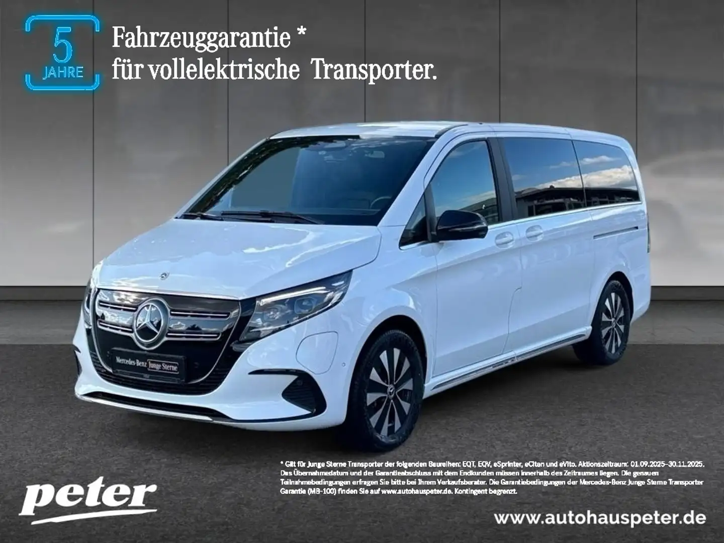 Mercedes-Benz EQV 300 AVANTGARDE LED+PANO+5 JAHRE GARANTIE Blanc - 1