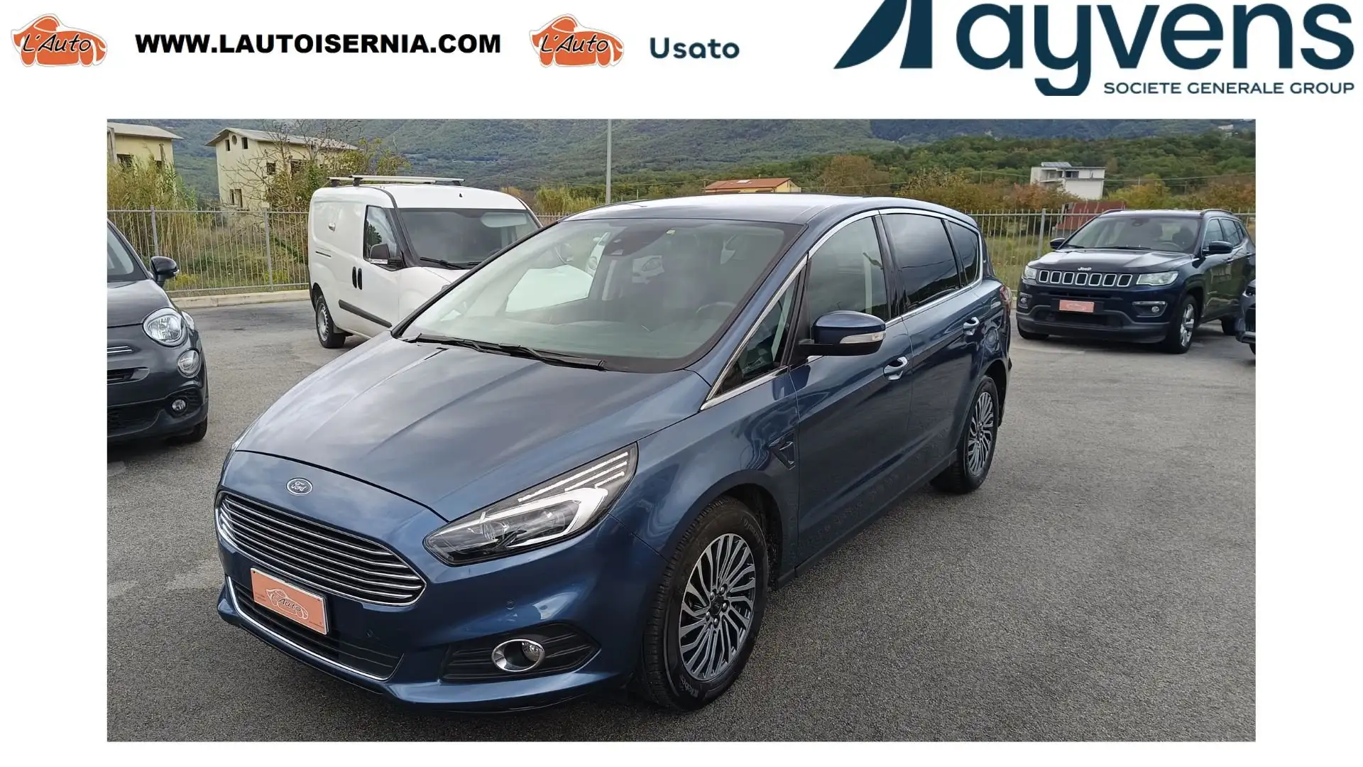 Ford S-Max 2.0 ecoblue Titanium Business s&s 150 cv auto Blu/Azzurro - 1
