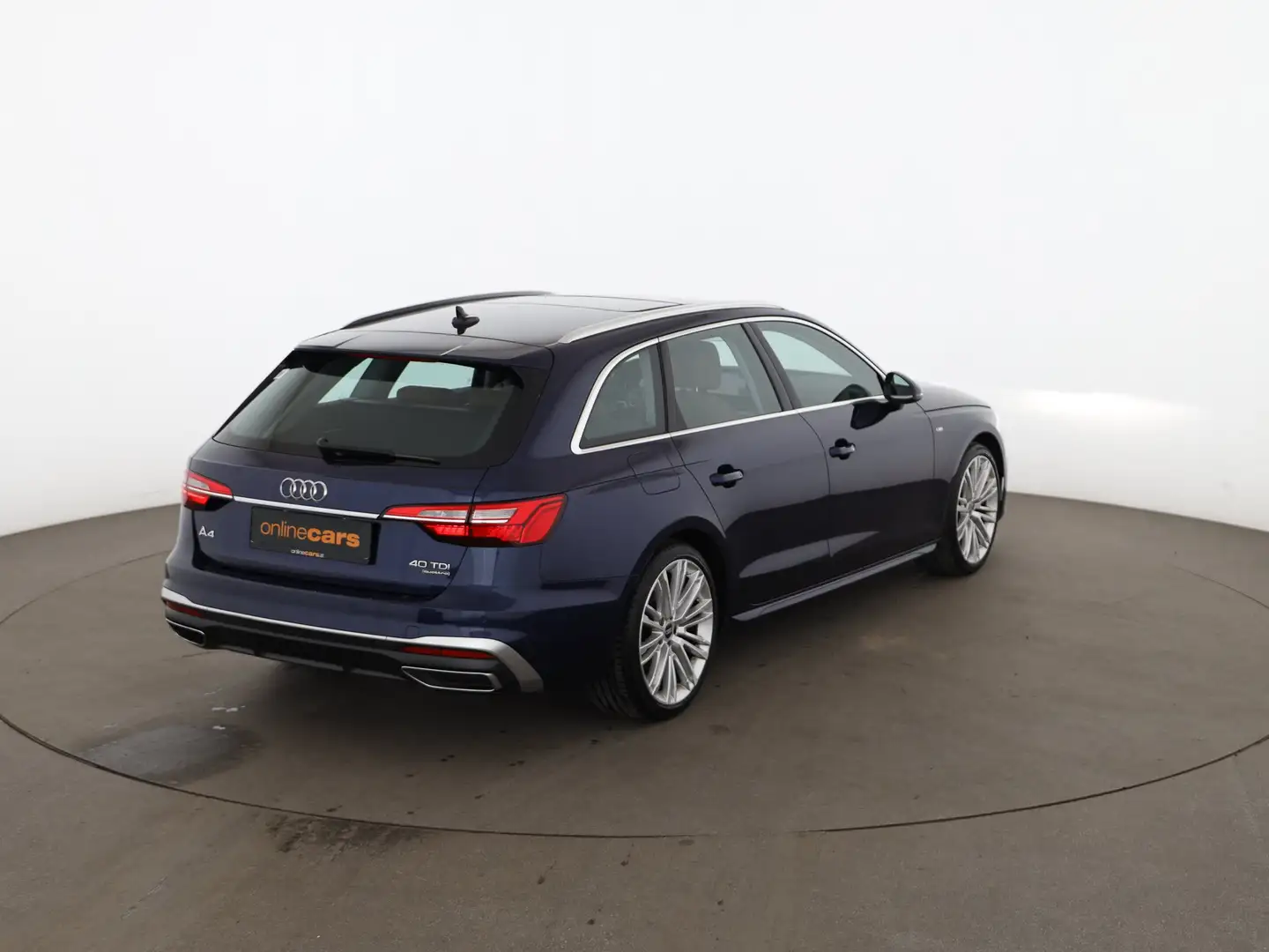 Audi A4 Avant 40 TDI quattro S-Line Aut LED SKY LEDER Blau - 2