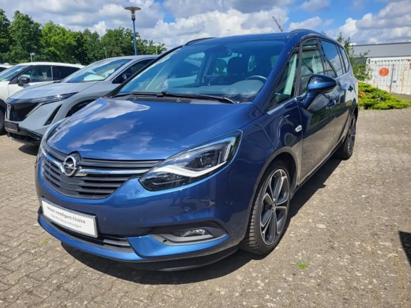 Opel Zafira Tourer BUSINESS INNOVATION AUTOMATIK ALLWETTER 1. HAND Bleu - 2