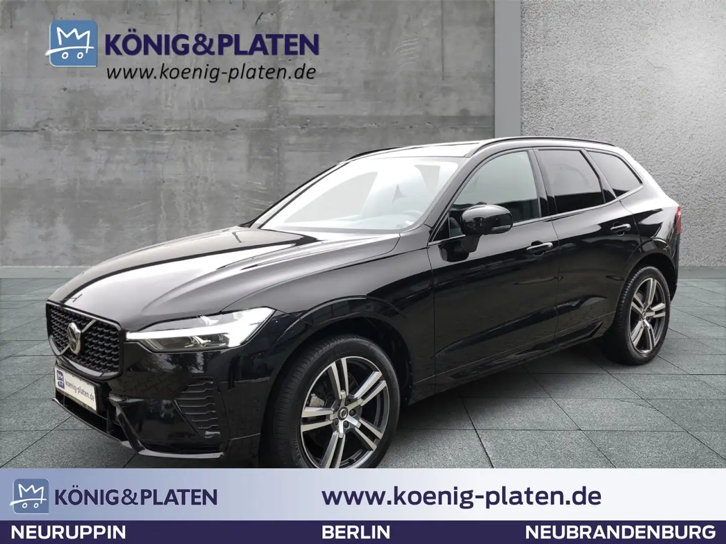 Volvo XC60 B4 (Benzin) 2WD R-Design (EURO 6d) Klima Schwarz - 1