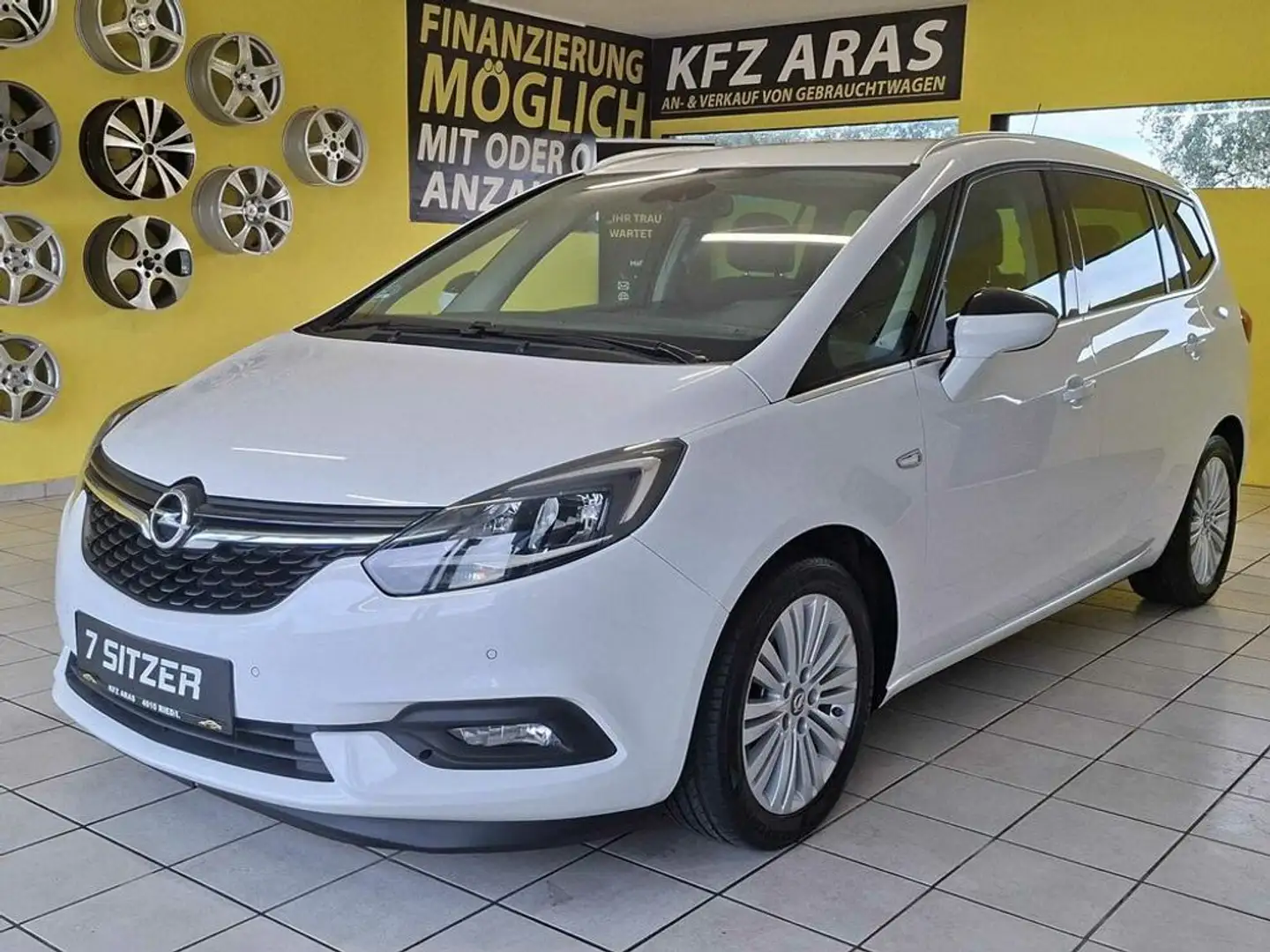 Opel Zafira 7-SITZER, PICKERL 10.2027, RFK, PDC, NAVI Weiß - 1