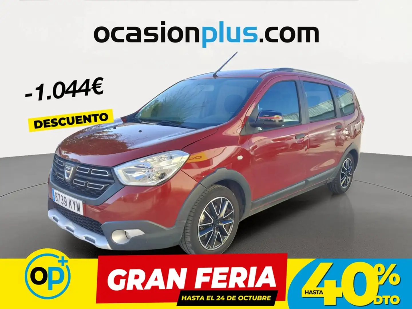 Dacia Lodgy TCE GPF Serie Limitada Xplore 7pl. 96kW Rojo - 1