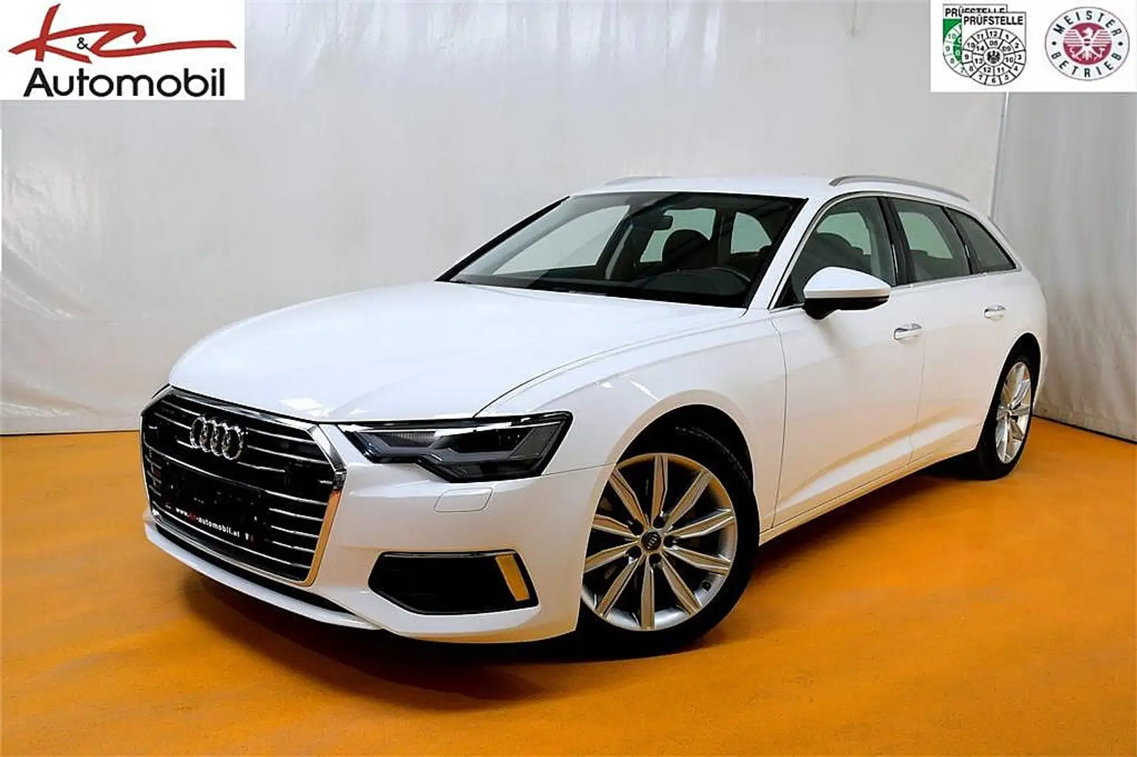 Audi A6 Avant 45 TDI quattro design tiptronic Weiß - 1