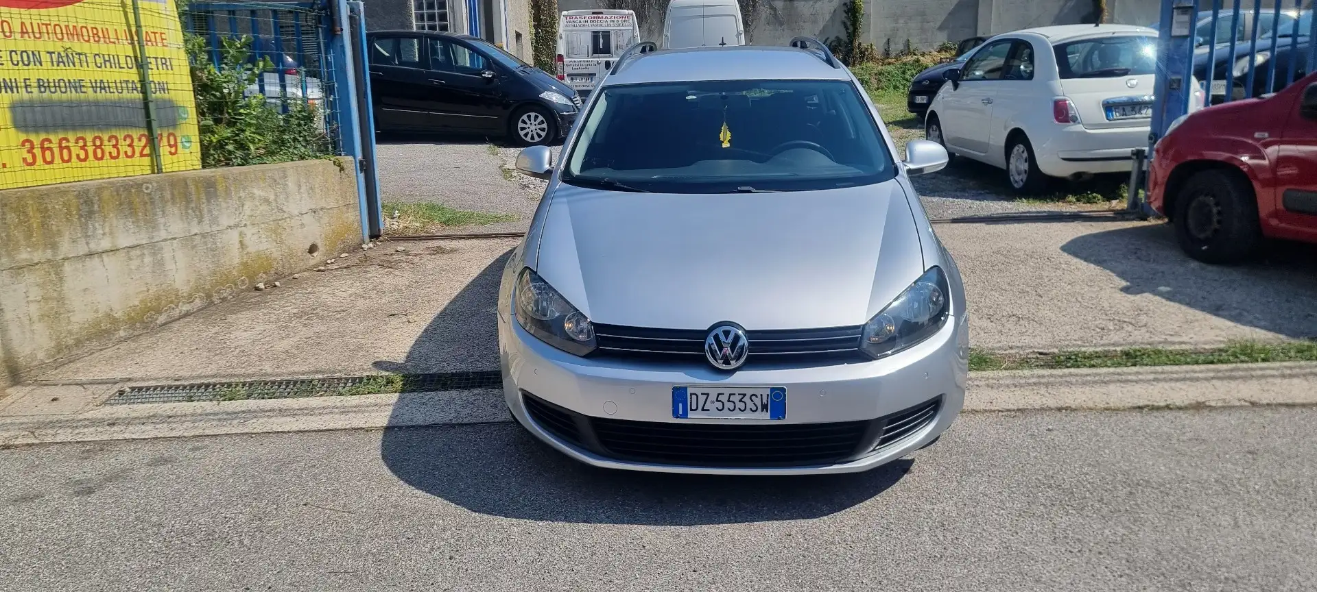 Volkswagen Golf Variant vw golf 1.4 tsi variant aut. 90 kw 122cv dsg Срібний - 1
