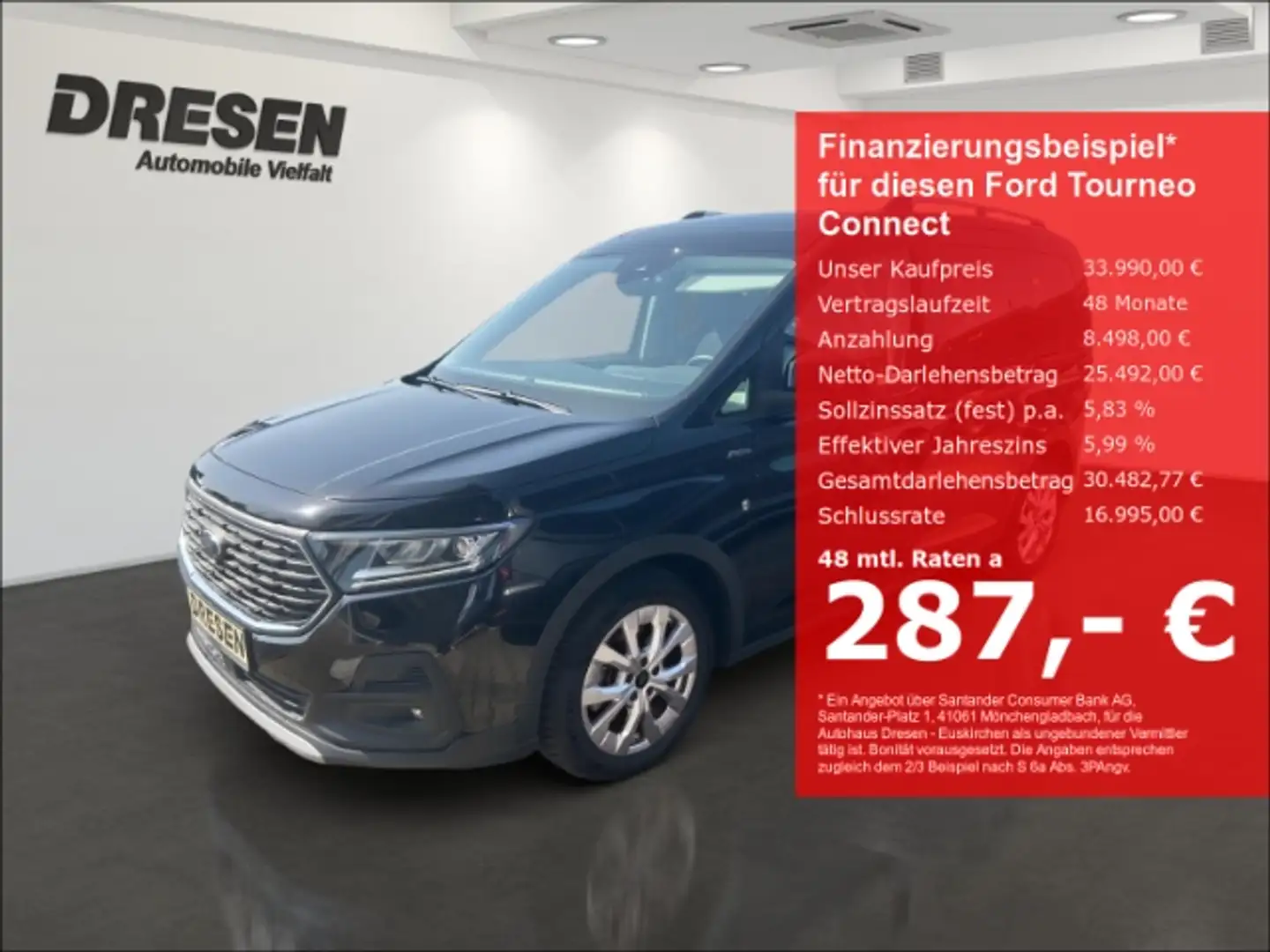 Ford Tourneo Connect Active 2.0 EcoBlue 122PS Allrad/7-Sitzer/Panorama Noir - 1