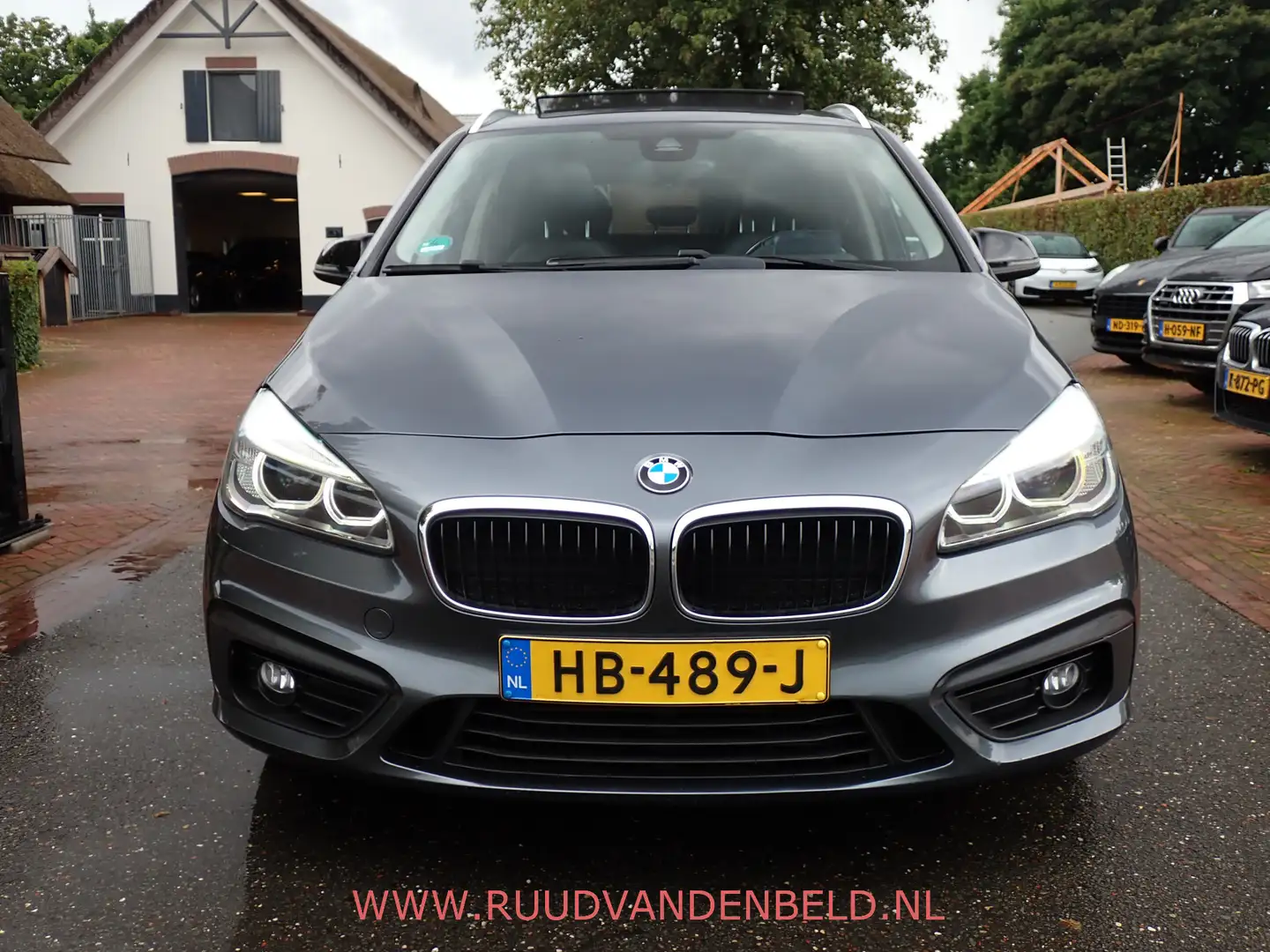 BMW 218 2-serie Active Tourer 218D PANODAK/HEAD-UP/FULL-LE Gris - 2