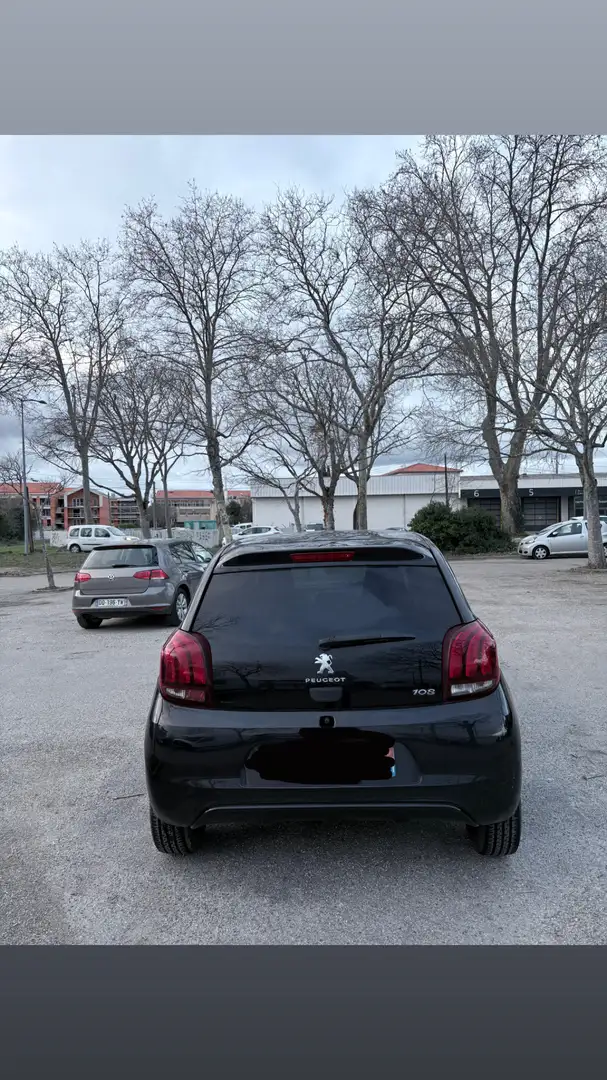 Peugeot 108 108 VTi 72ch BVM5 Style Noir - 1