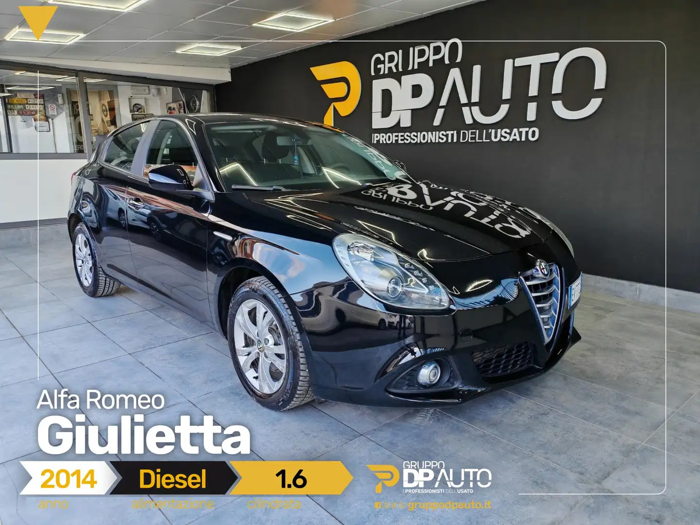 Alfa Romeo Giulietta 1.6 jtdm Business E5+ Schwarz - 1