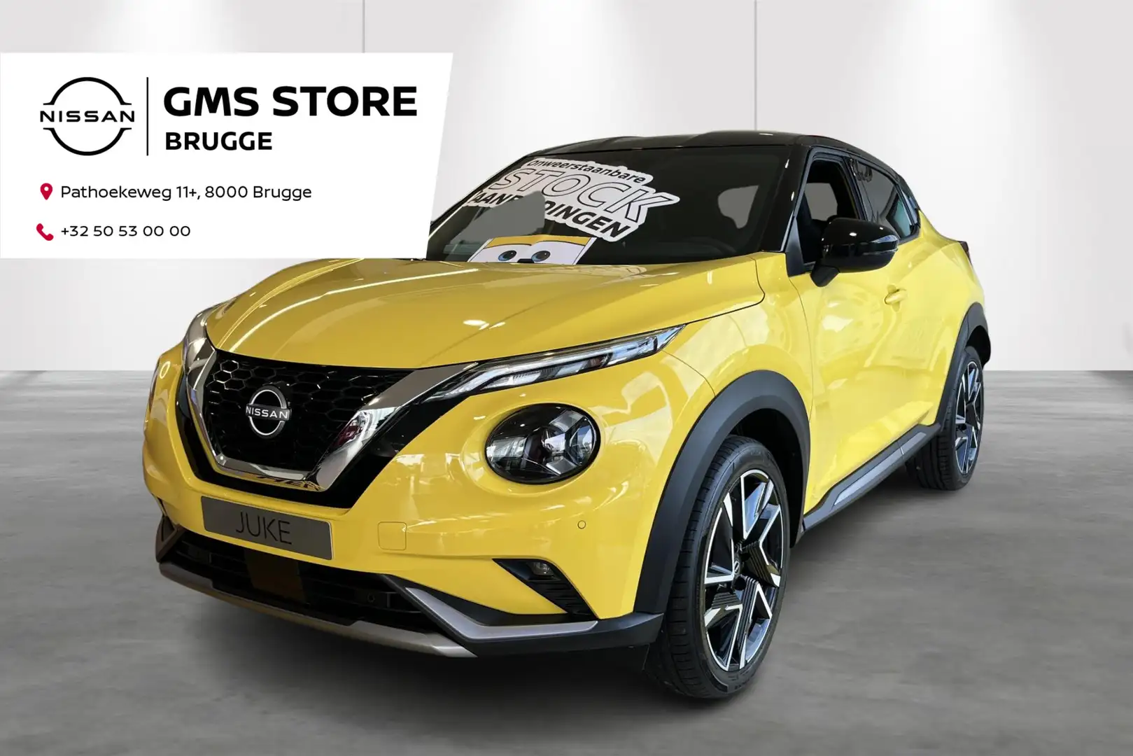 Nissan Juke 1.0 DIG-T 114 N-Design nieuwe auto!! officiële Nis Jaune - 1