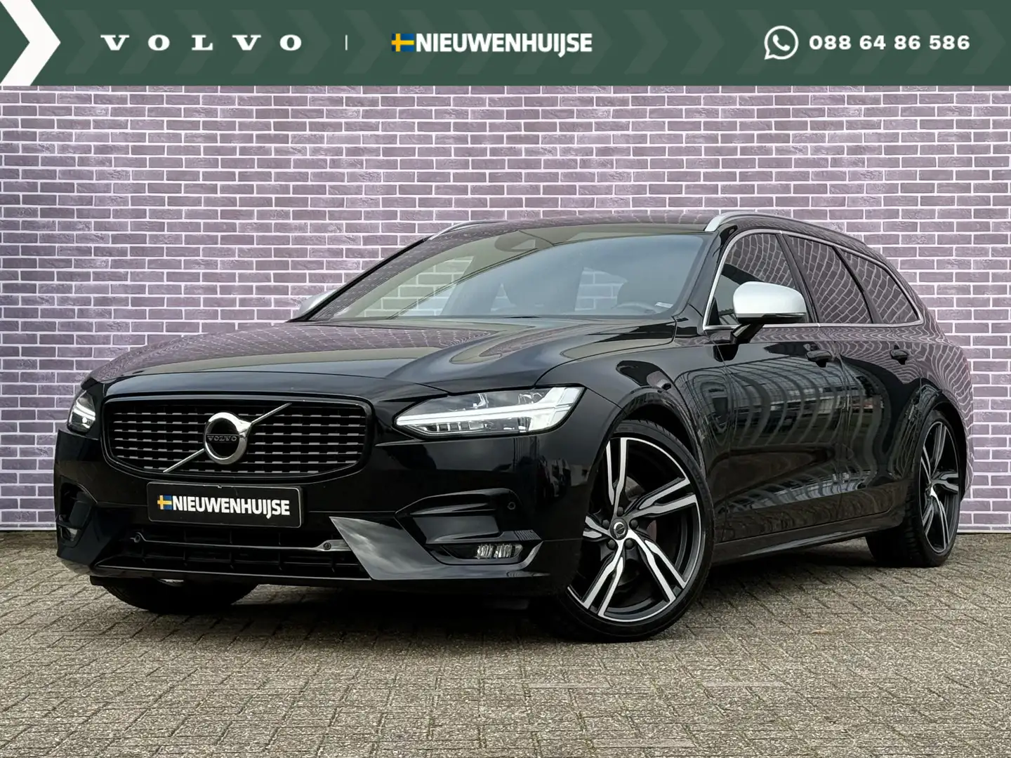 Volvo V90 2.0 T4 Business Sport | Trekhaak | BLIS | Adaptiev Noir - 1