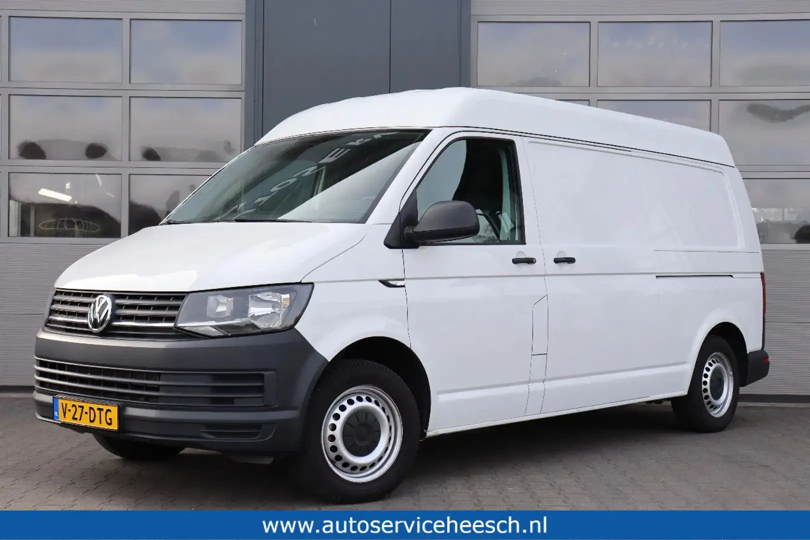 Volkswagen Transporter 2.0 TDI 150PK L2H2 l 2X SCHUIFDEUR l AIRCO l PDC Blanc - 1