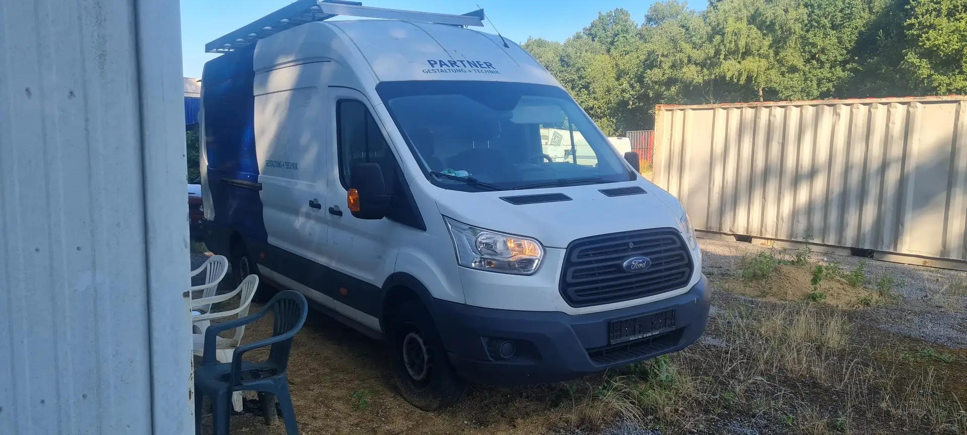 Ford Transit 350 L4. Alb - 2