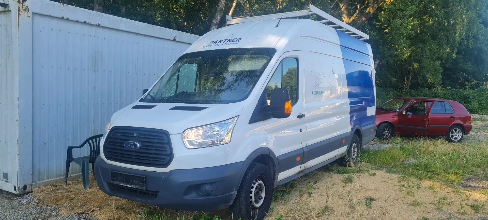 Ford Transit 350 L4. Alb - 1