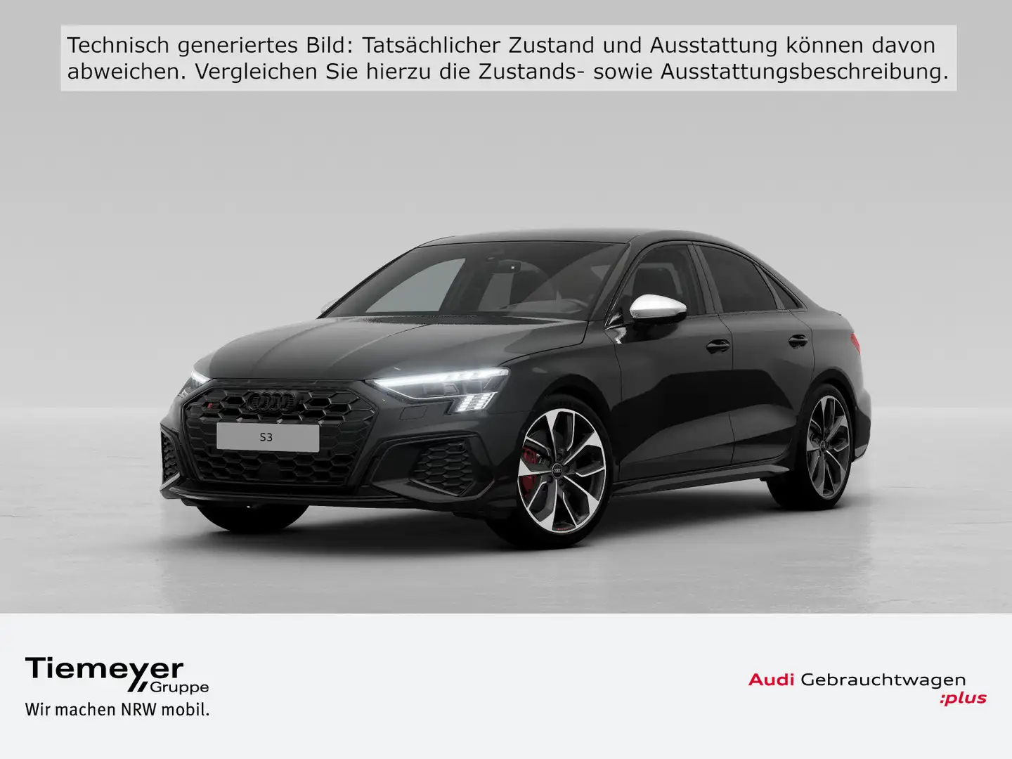 Audi S3 2.0 TFSI Q LM19 KAMERA NAVI+ BuO SP Schwarz - 1