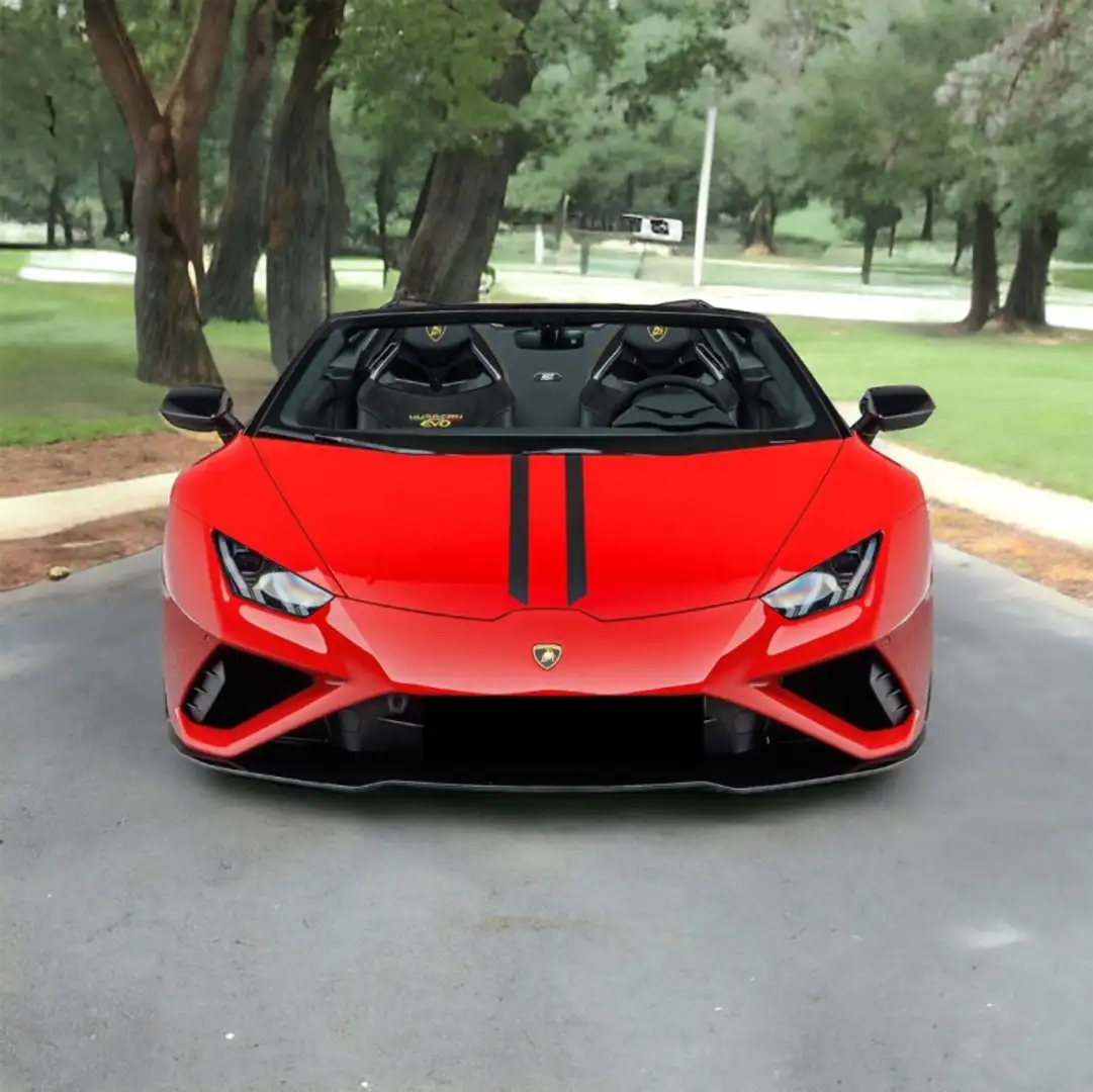 Lamborghini Huracán Spyder EVO Kırmızı - 1