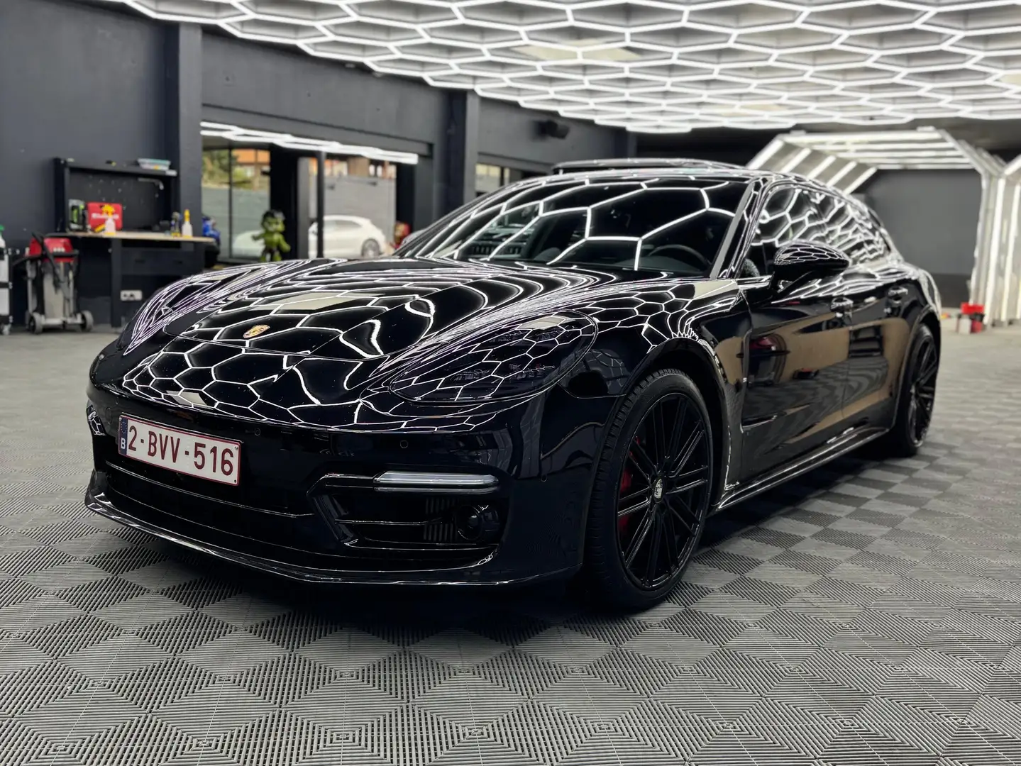Porsche Panamera Panamera 4S e-Hybrid Sport Turismo 2.9 V6 Tbo PHEV Noir - 2