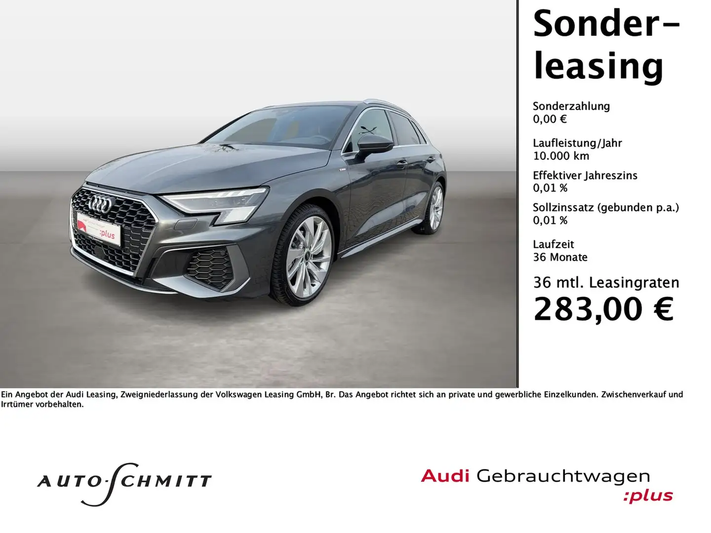 Audi A3 Sportback 30 TFSI S line Matrix LED Smartphone ... Gris - 1